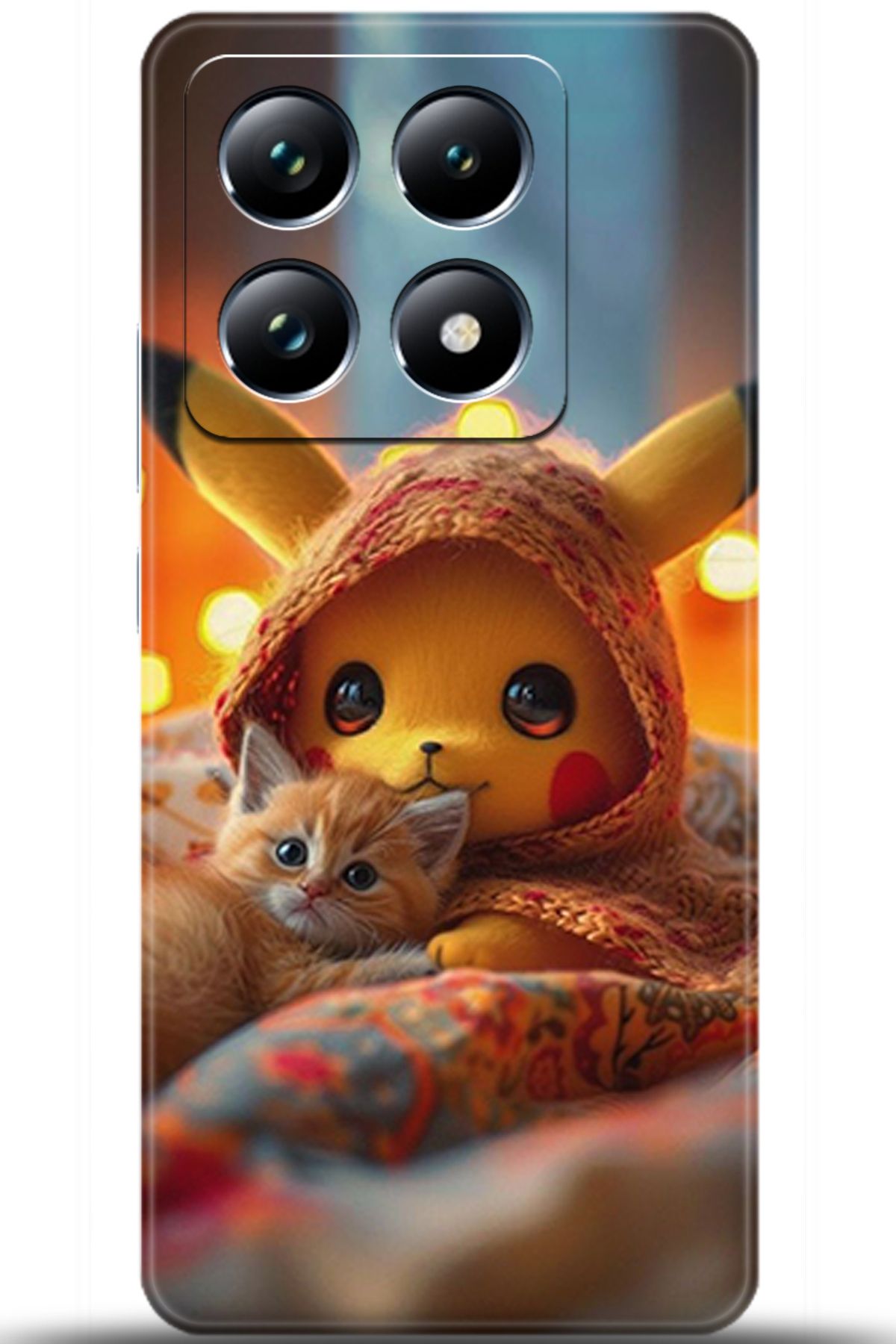 Noprin Xiaomi Mi 14T Pro Kılıf HD Baskılı Kılıf - One Time World 5127
