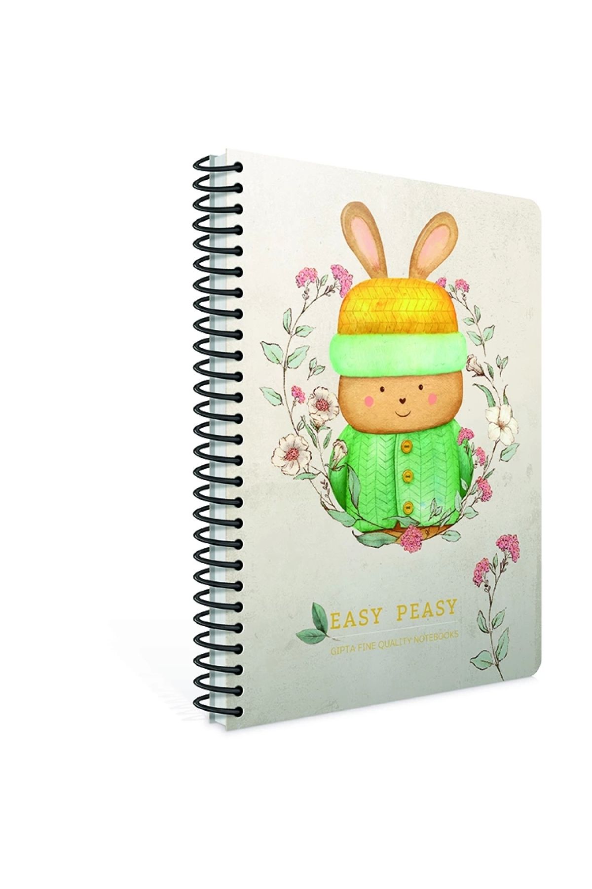 Gıpta-A4 Checkered Cut Easy Notes Notebook with Spiral - 100Yp 6