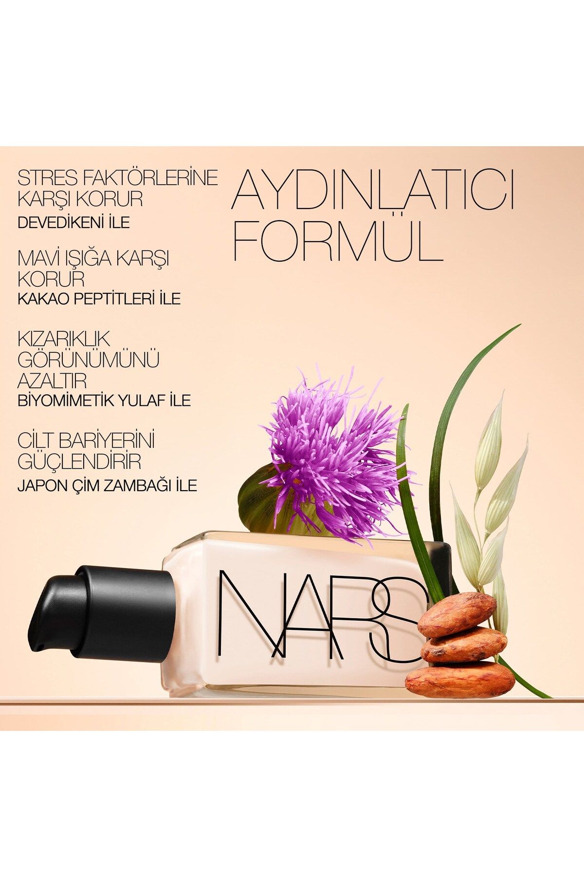 Nars-30 ml New Color - Light Reflective Foundation with Care Effect Revealing the Light of Lure 6