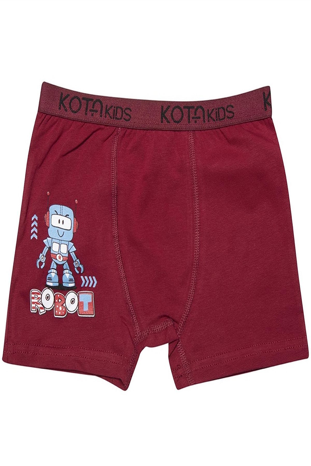 KOTA-Boy's 12-Piece Lycra Boxers - Mixed Pattern and Color 7