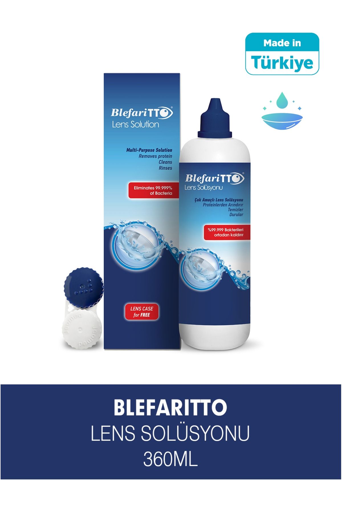 BLEFARİTTO-محلول العدسات 360 مل 1