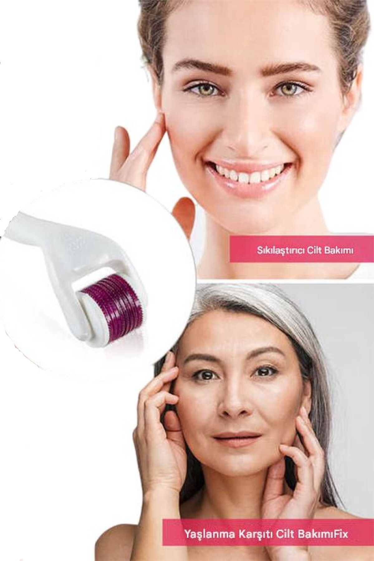 hayret sepeti Derma Roller 0.5 mm ile Cilt Bakım Ürünlerinizin Etkisini Maksimuma Çıkarın