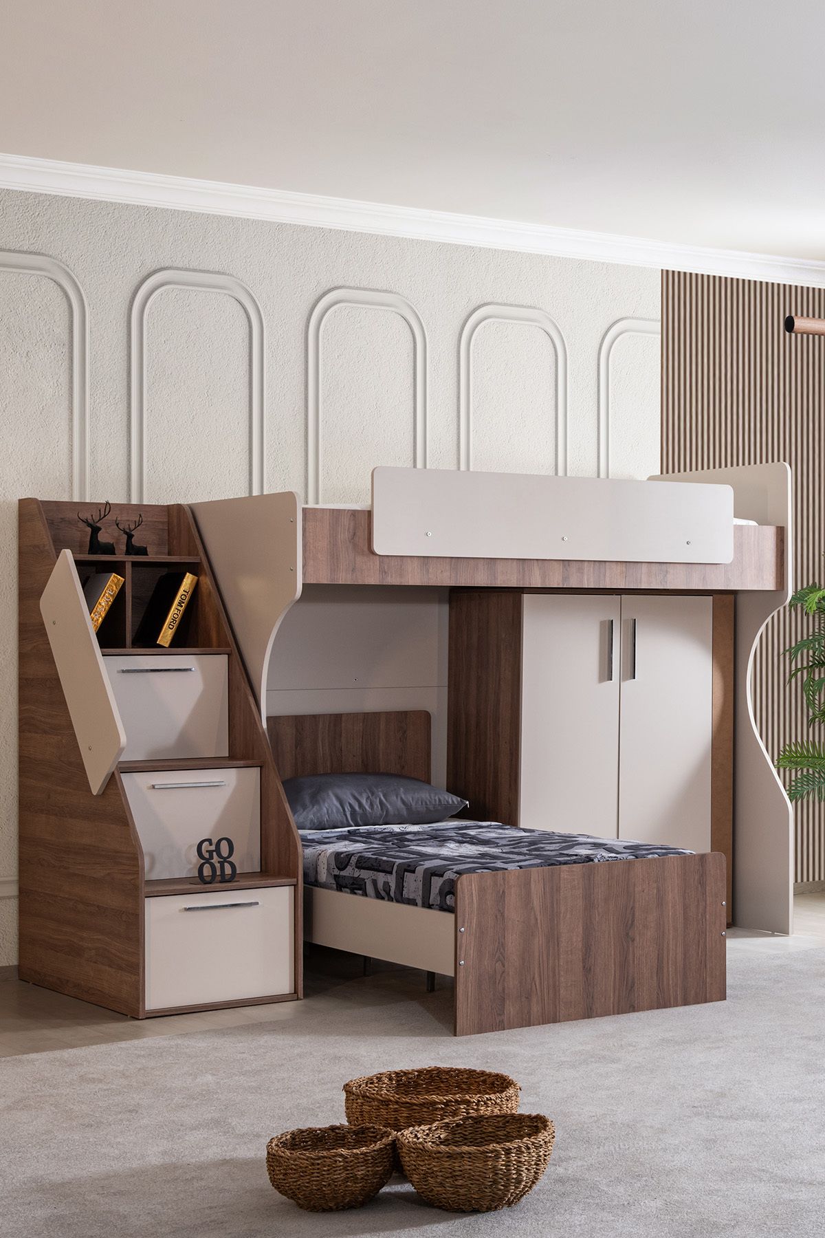 Setay Ranza, Milano Çift Kişilik Dolaplı Modern Ranza