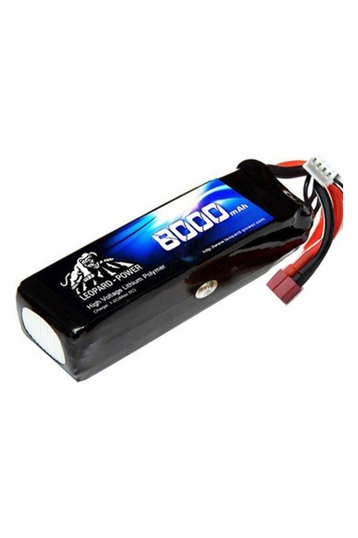 Leopard Power 8000 mAh 22.2V 6S 25C UAV & Multirotor Lityum Polimer Lipo Batarya Pil XT150 Plug