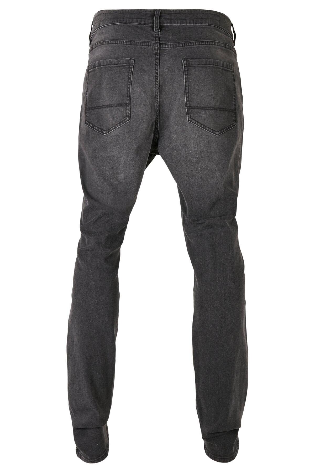 Urban Classics-Herren Slim Fit Zip Jeans 2