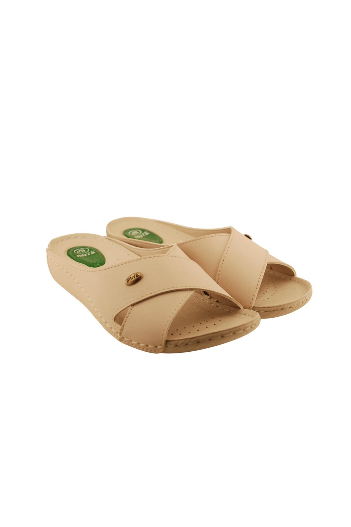Muya-Papuci de damă Cyrus Anatomical Heel Spur Full Cream 3