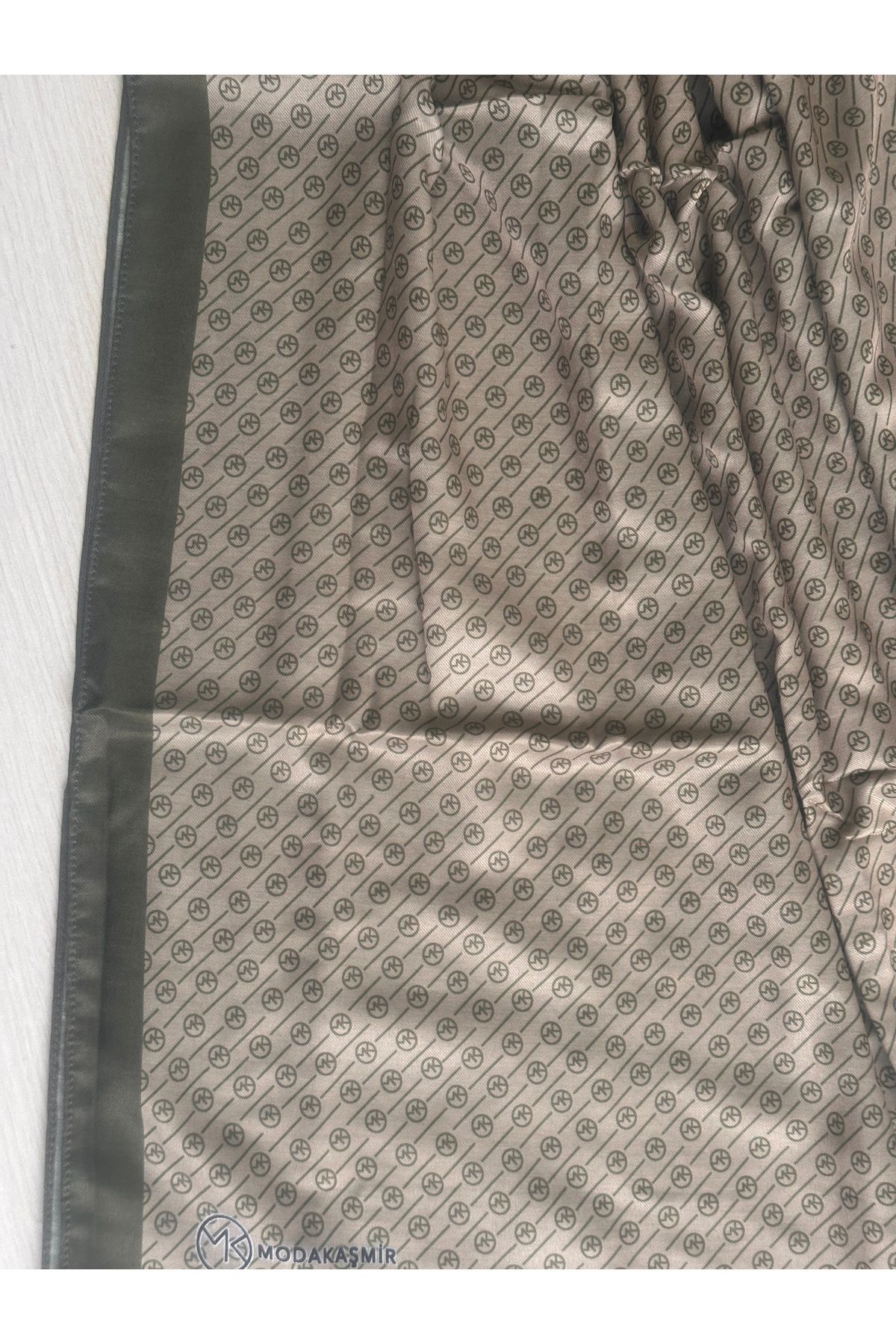 Modakaşmir-Mk Stripe Pattern Soft Shawl 190 X 75 5