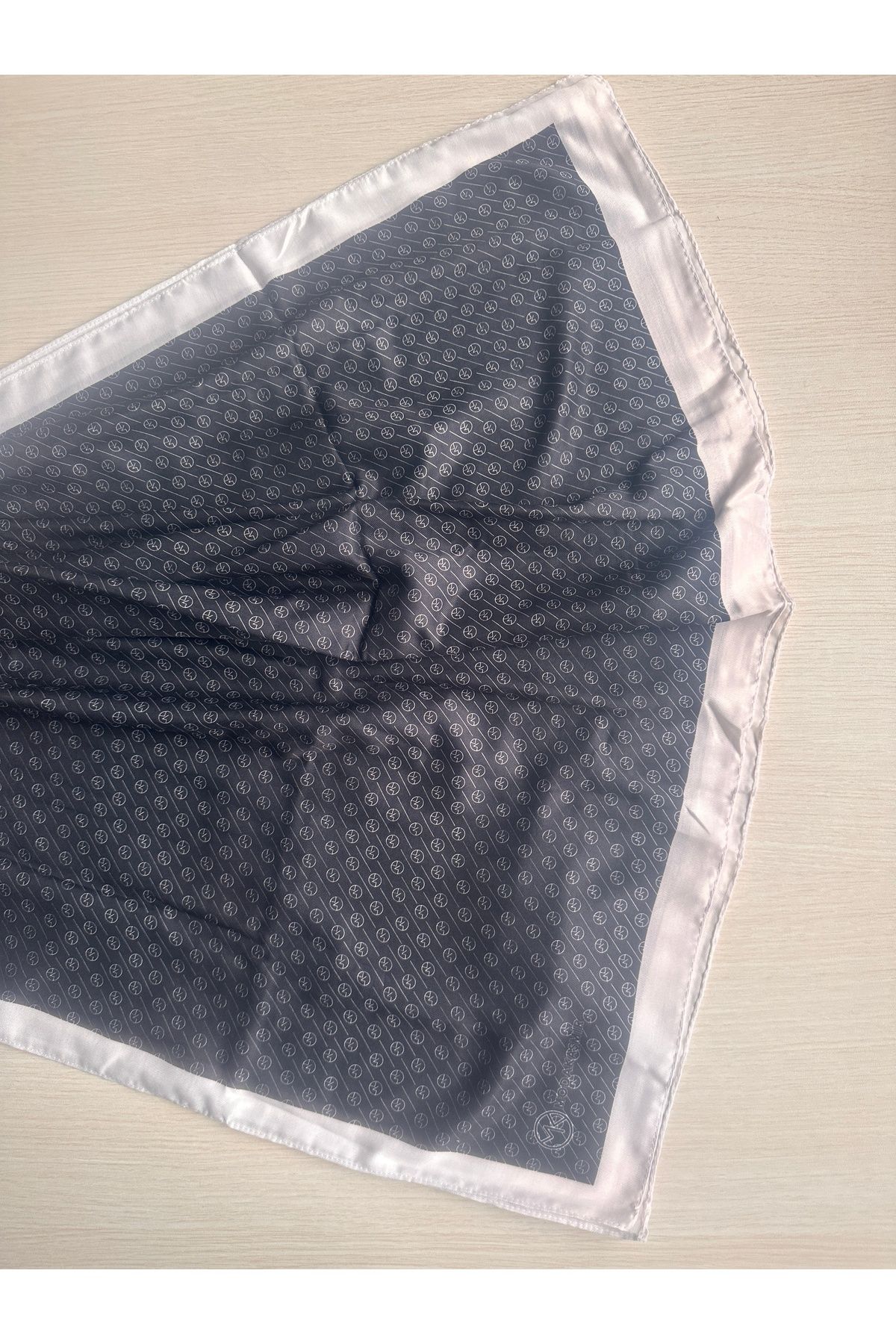 Modakaşmir-Mk Stripe Pattern Soft Shawl 190 X 75 6