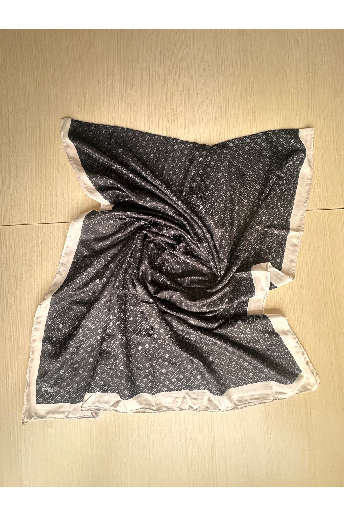 Modakaşmir-Mk Stripe Pattern Soft Shawl 190 X 75 3