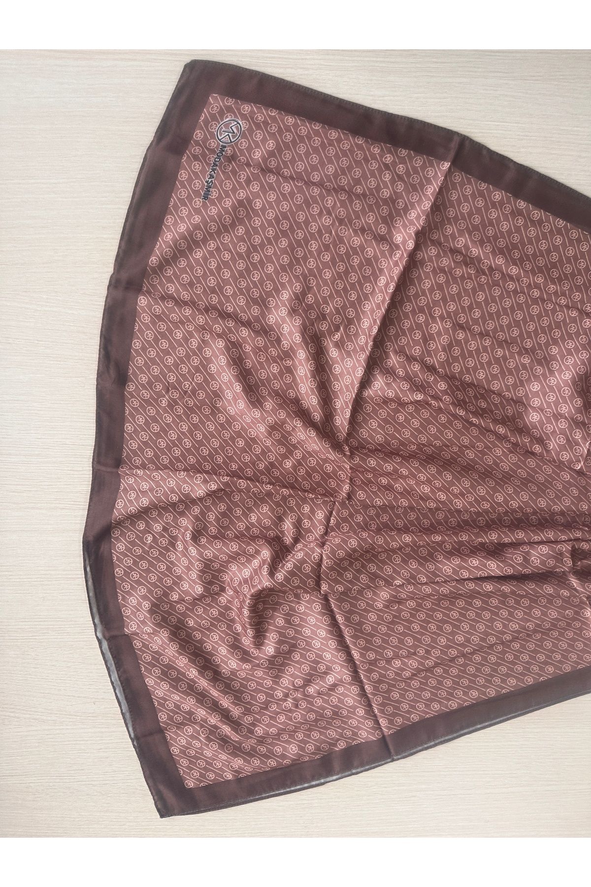Modakaşmir-Mk Stripe Pattern Soft Shawl 190 X 75 2