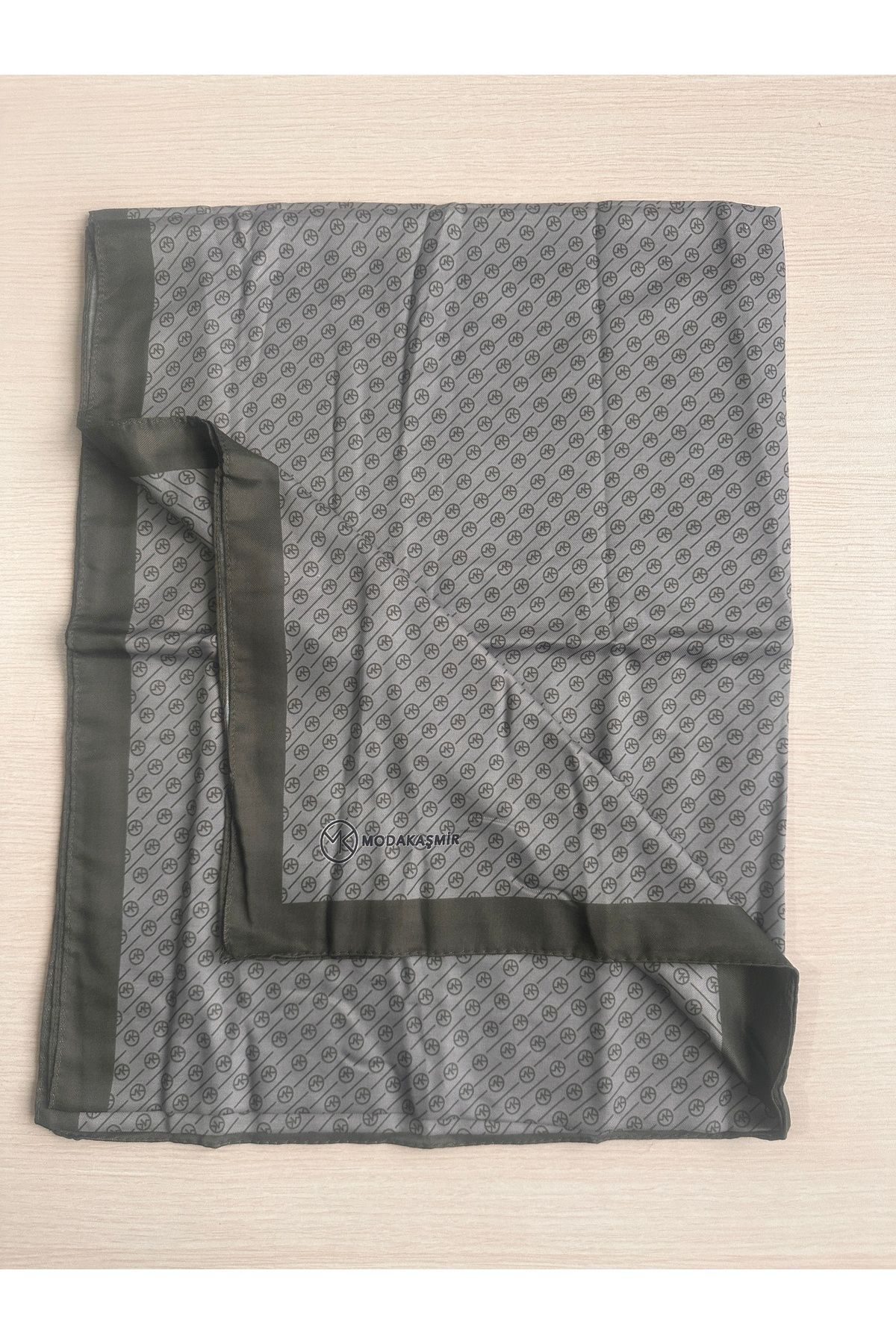 Modakaşmir-Mk Stripe Pattern Soft Shawl 190 X 75 7