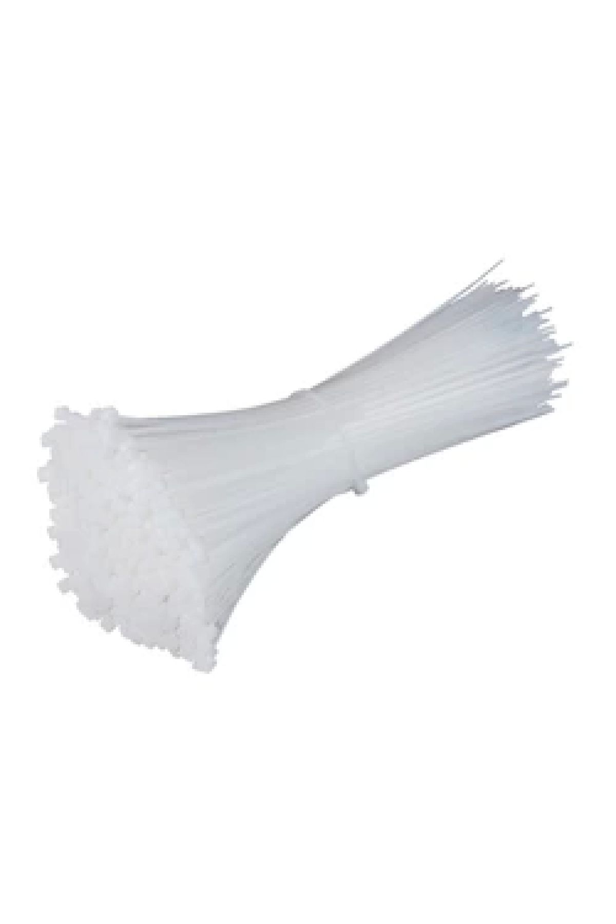 Narnuga PLASTİK ÇIRT KELEPÇE 100 PARÇA BEYAZ 2.5X100MM (4887)
