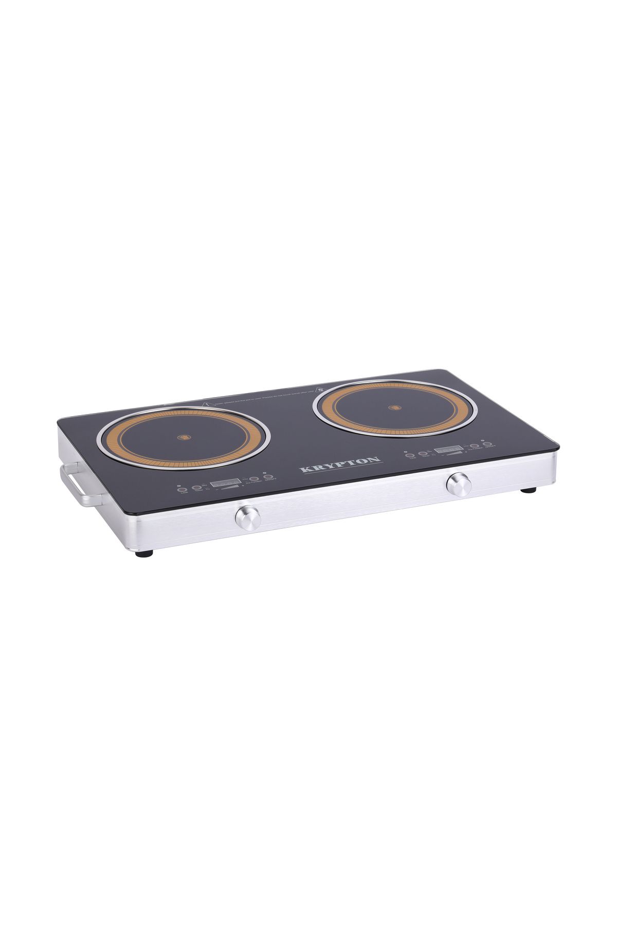 KRYPTON-Double Infrared Cooker KNIC6428|3600W(1800+1800)|Adjustable Temperature|Touch& Knob Control 3
