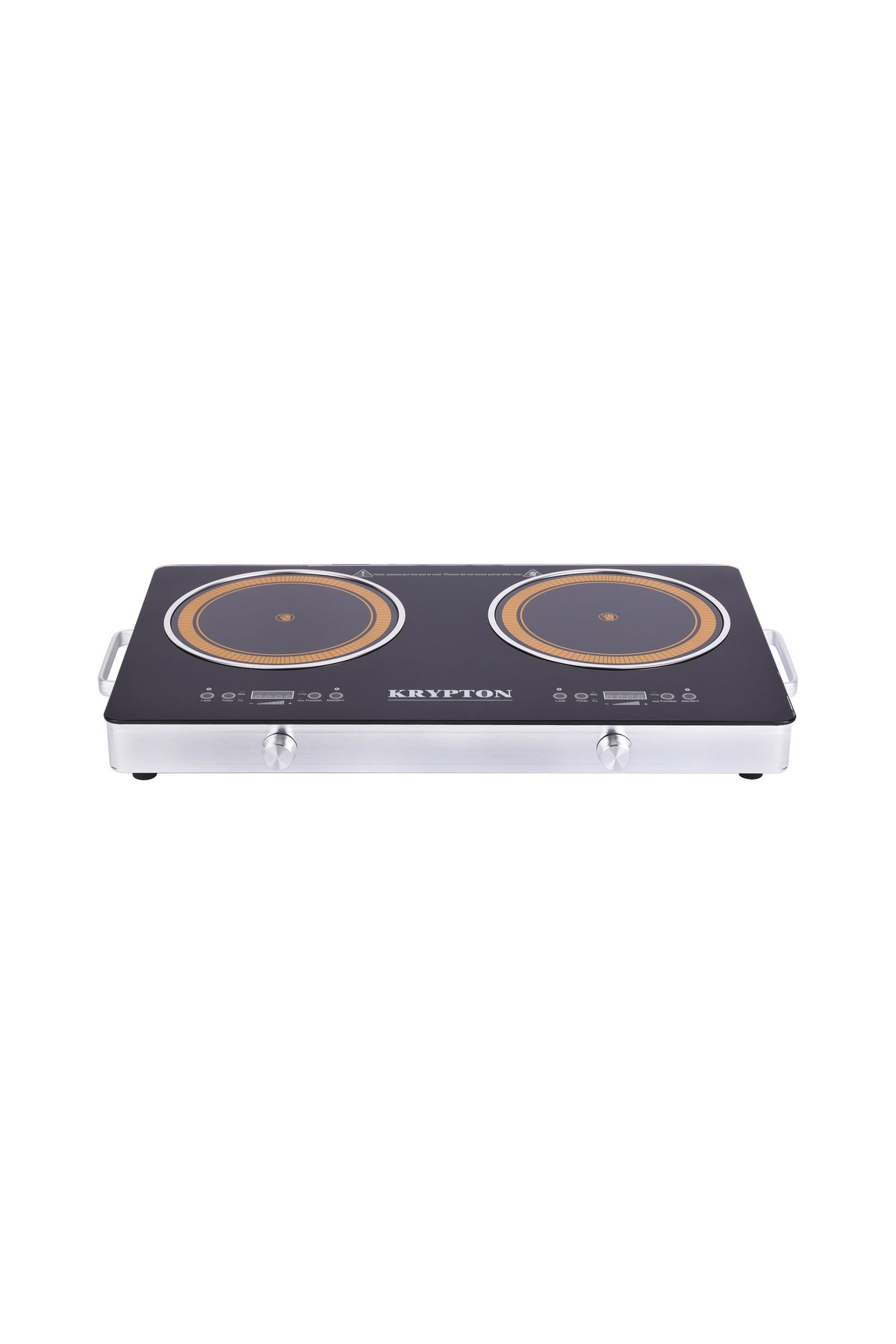 KRYPTON-Double Infrared Cooker KNIC6428|3600W(1800+1800)|Adjustable Temperature|Touch& Knob Control 2