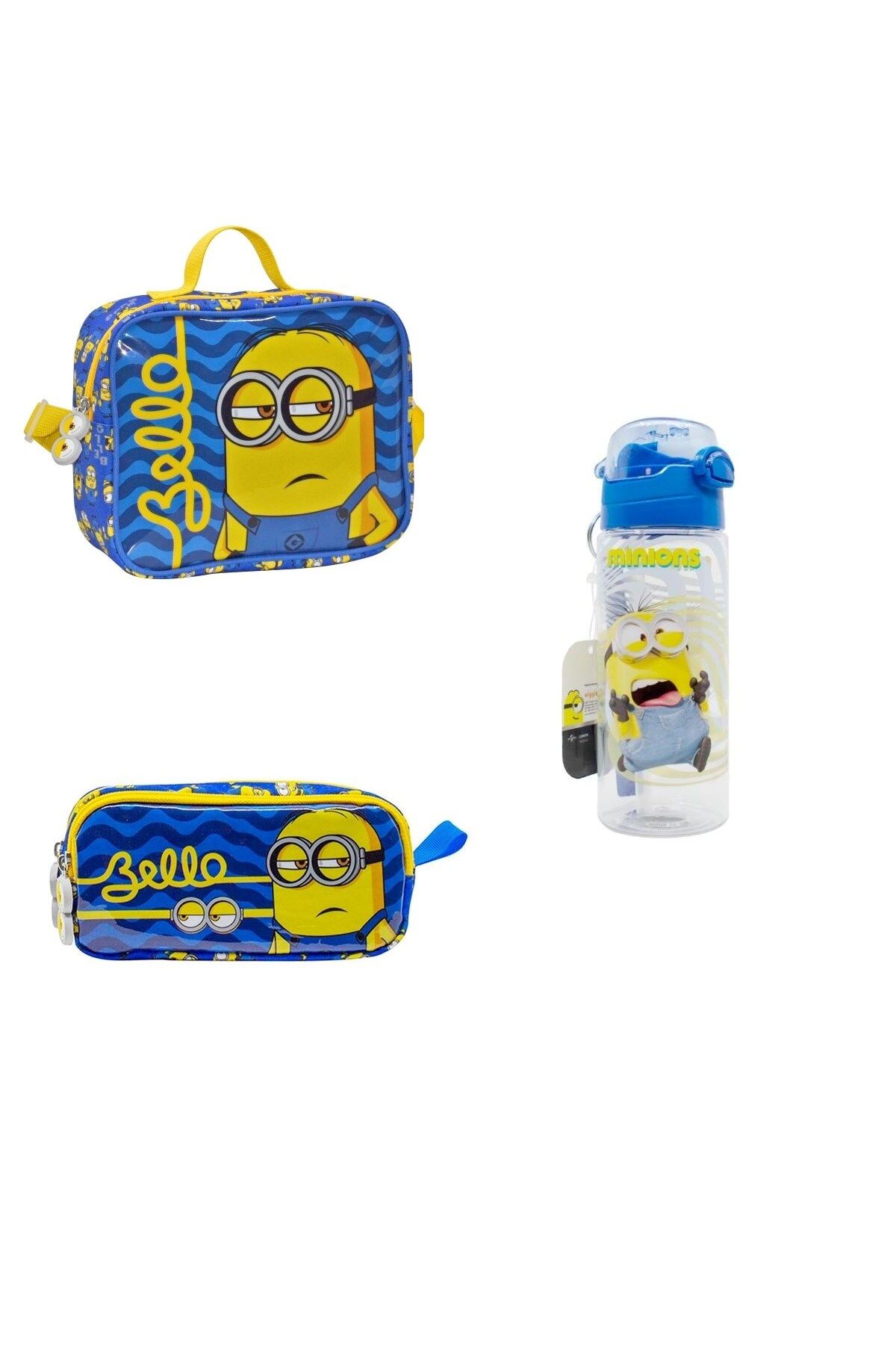 GENC DIJITAL BASKI Minions Beslenme Seti (3 parça)