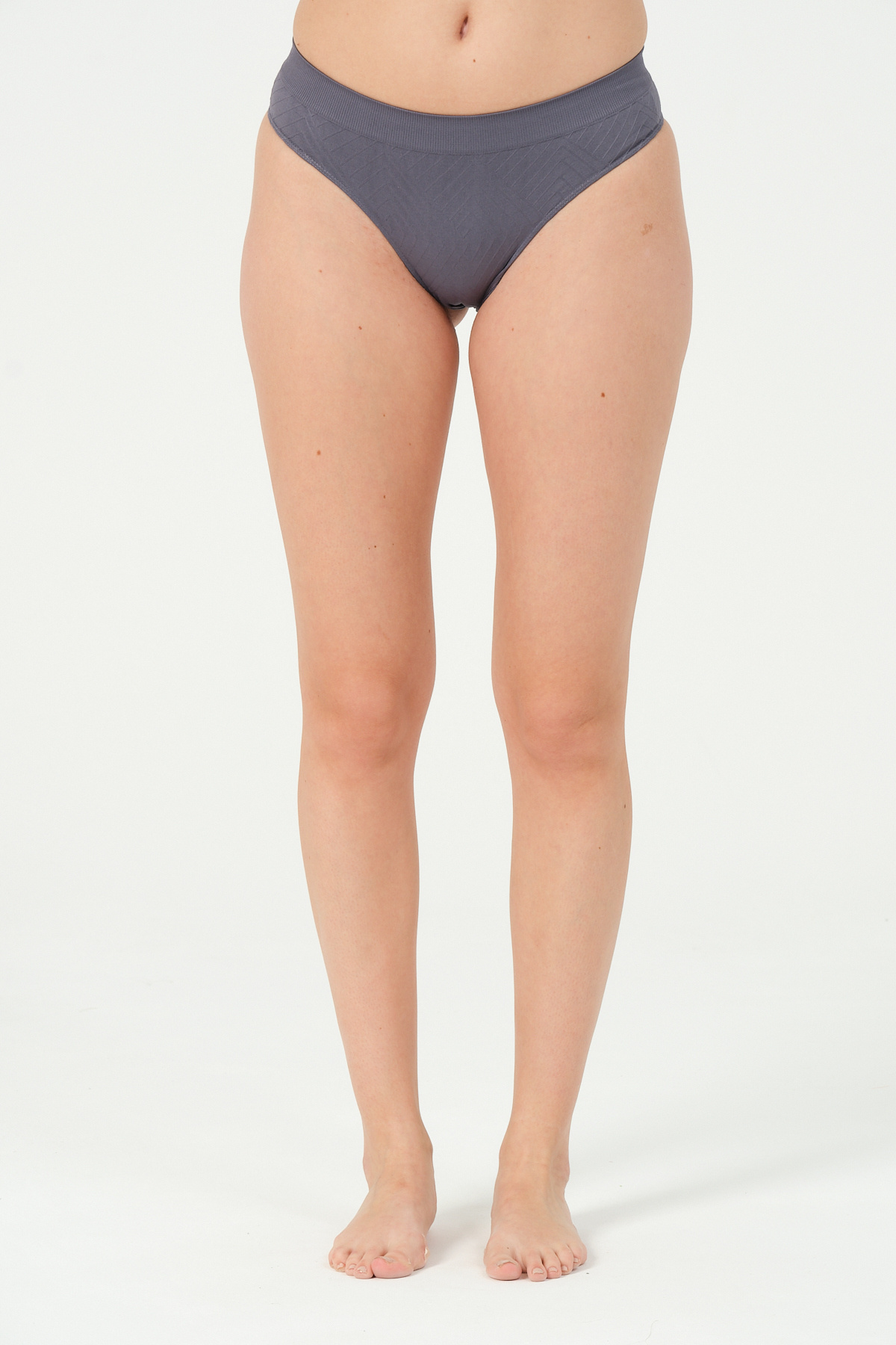 FOREVER MORE-Zigzag Patterned Seamless Slip Panties 4