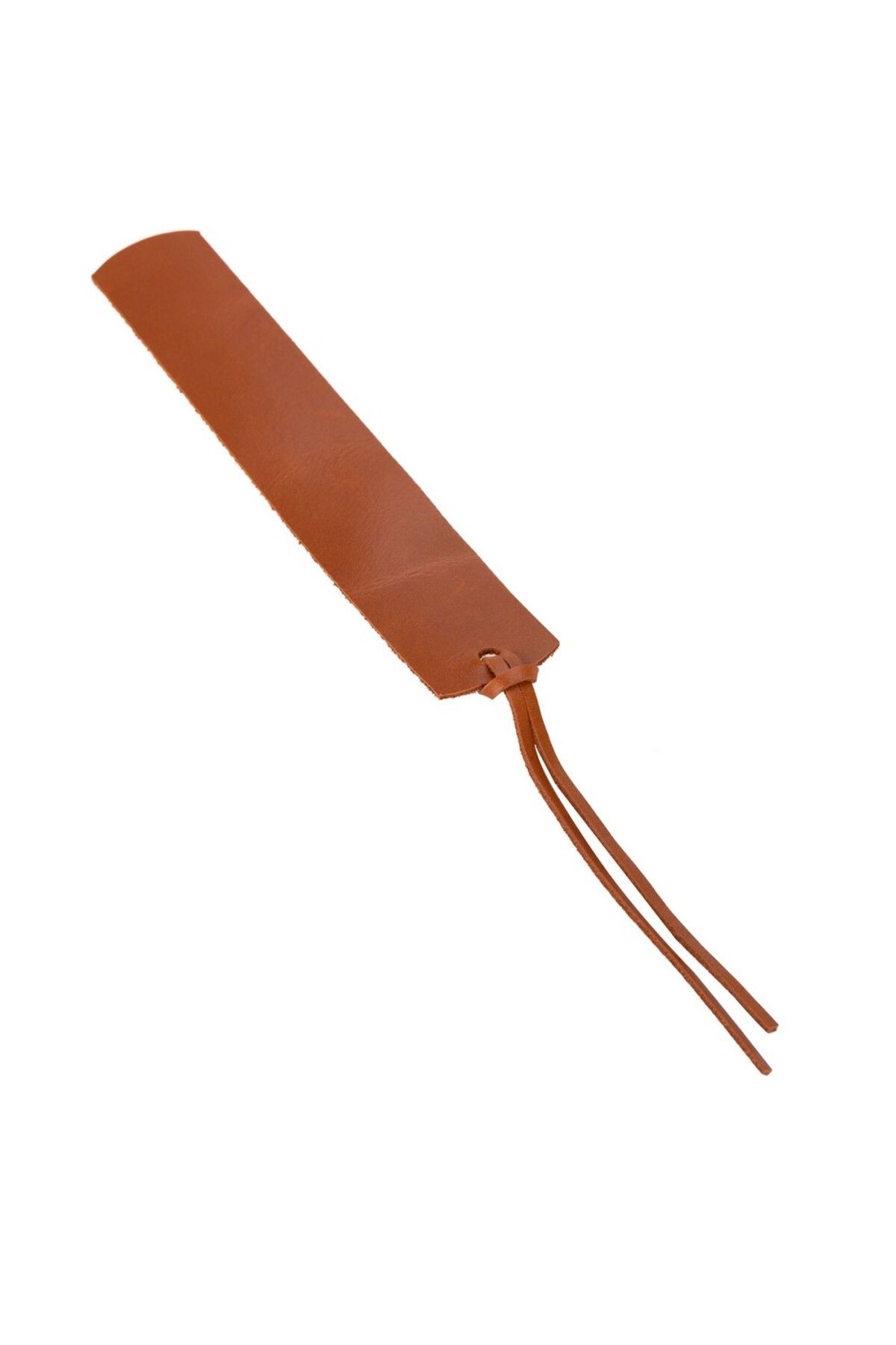 PLM-Leather Bookmark, Tan 2