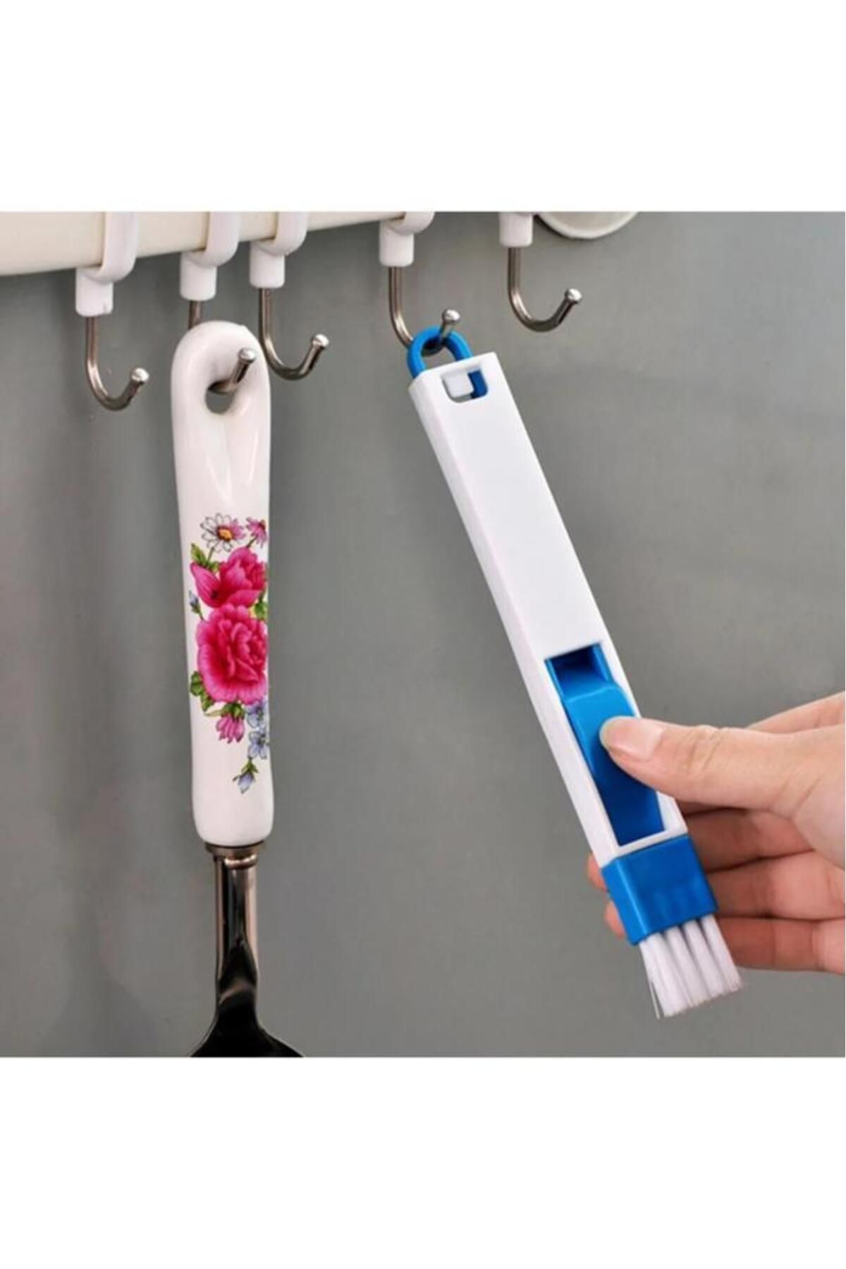 jetfast-1Pc Multifunction Computer Cleaning Brush - with Keyboard Window, Cooker, Corner Dust Shovel 7