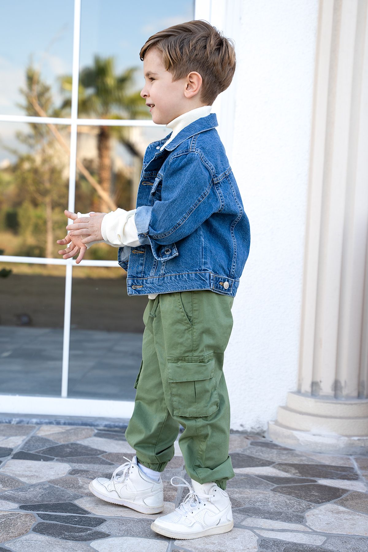 Catz Kids-Cagla Gabardine Cargo Pants 2