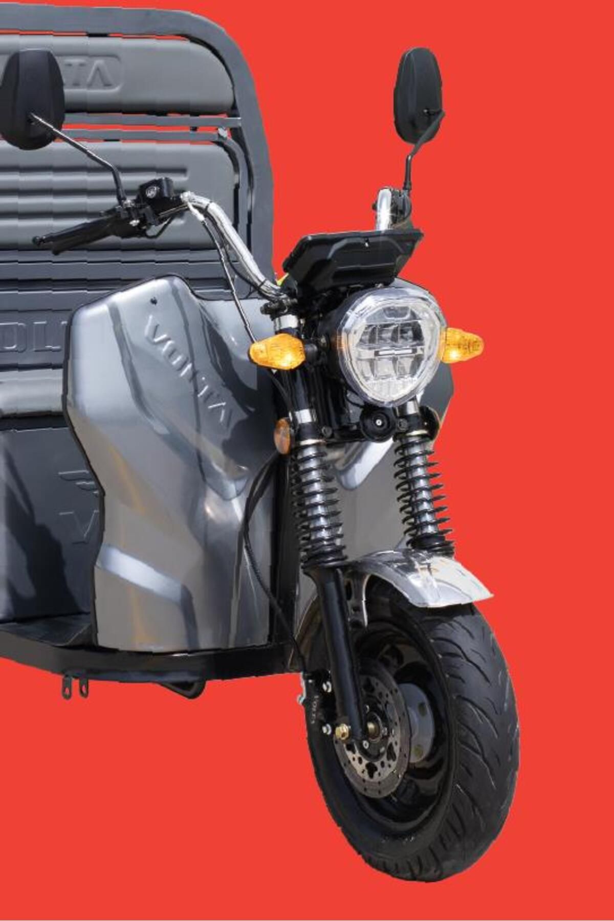 Volta VT5 3 UC TEKELERKLI MOPED KABINI 4M405-9000C-20 K M GRI