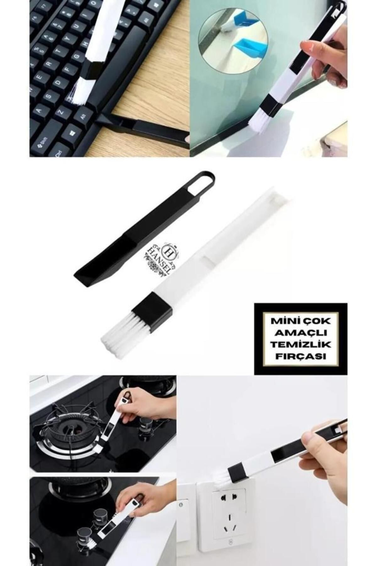 jetfast-1Pc Multifunction Computer Cleaning Brush - with Keyboard Window, Cooker, Corner Dust Shovel 8