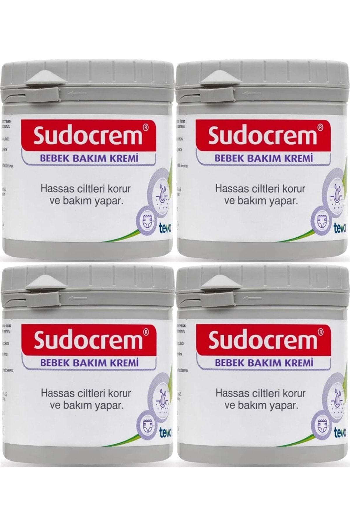 Sudocrem Cilt Bebek Bakım - Pişik Kremi 250GR (4 Lü Set)