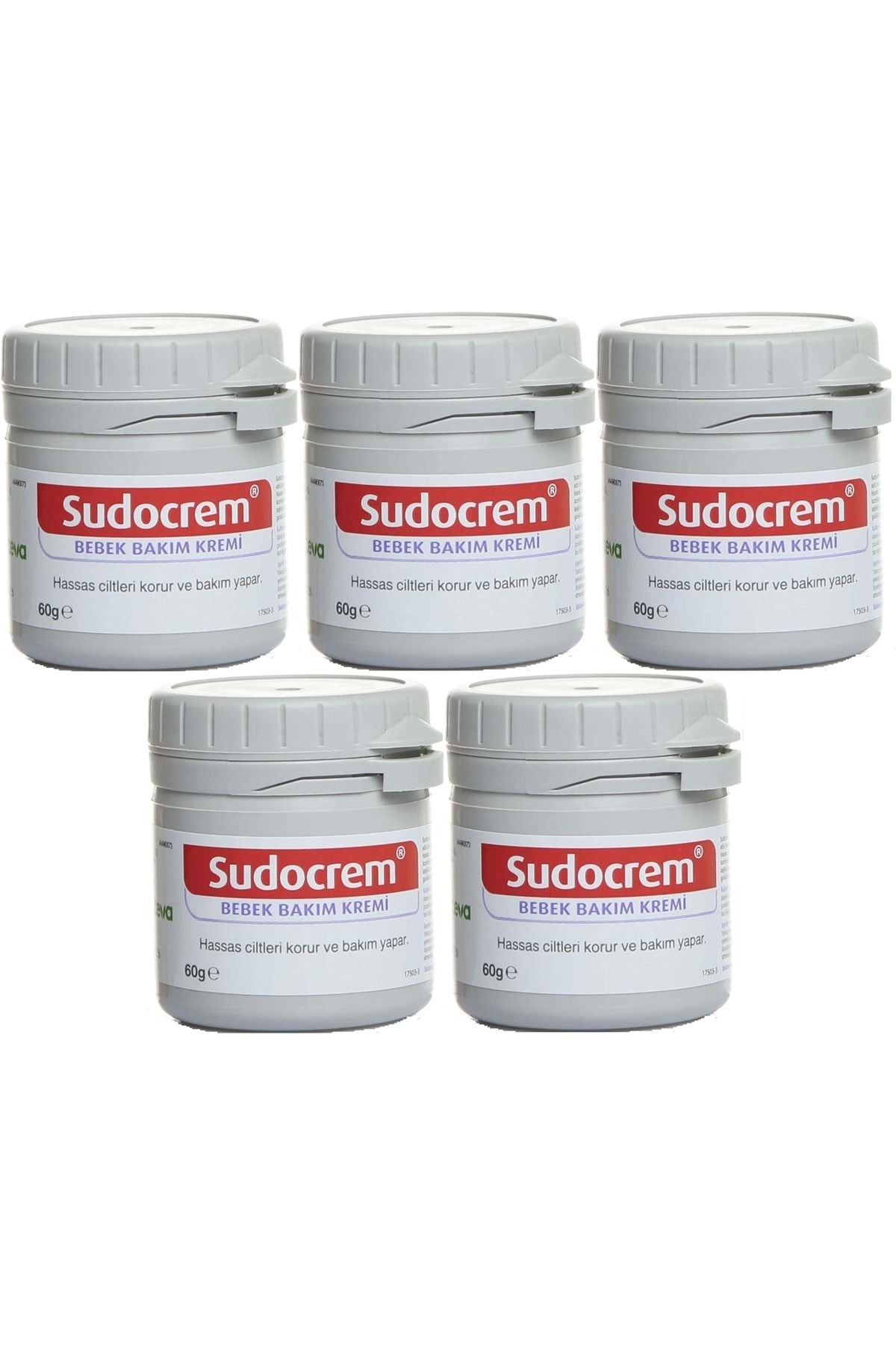 Sudocrem Cilt Bebek Bakım - Pişik Kremi 60GR (5 Li Set)