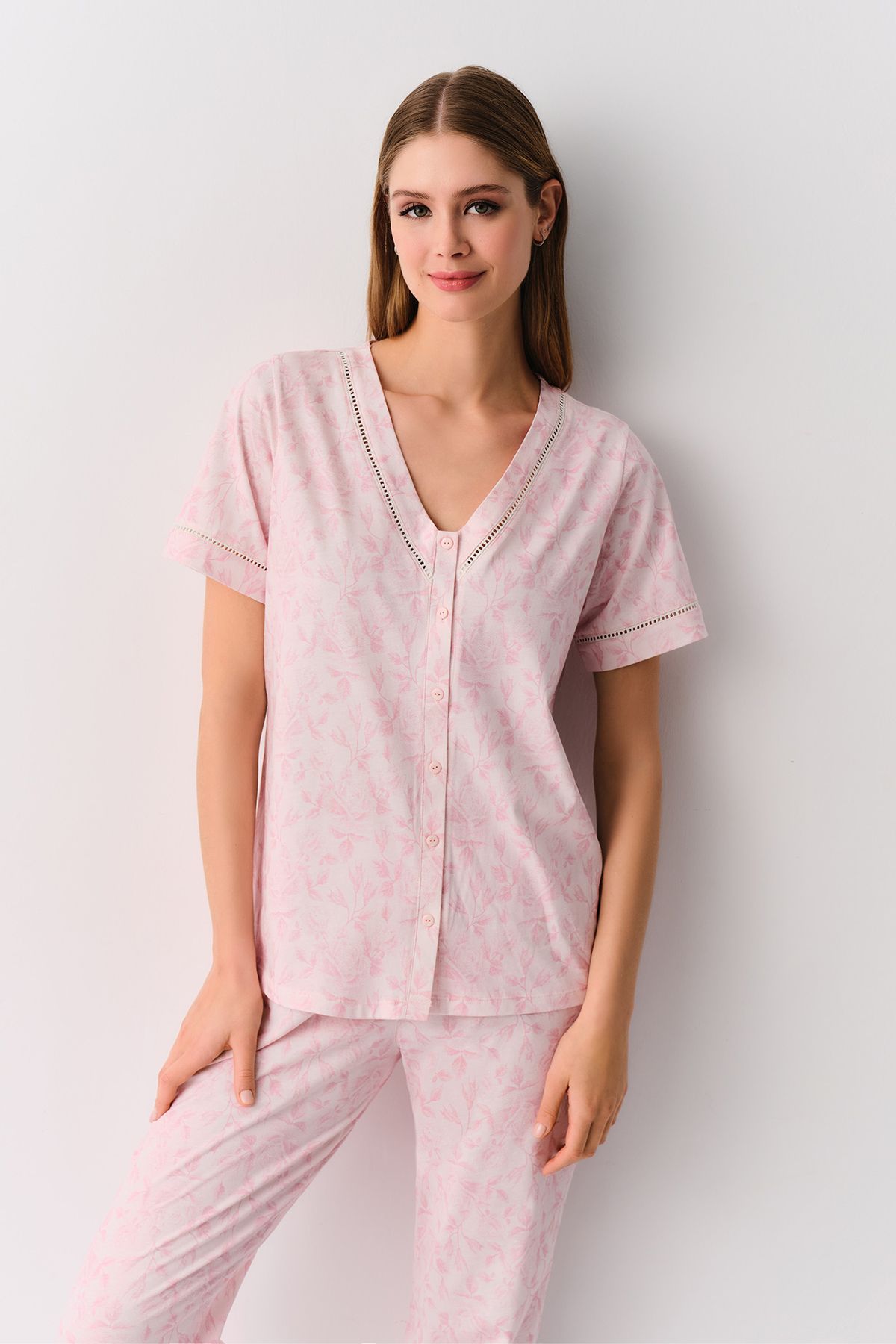 SUWEN-Bianca Masculine Pajama Set 2