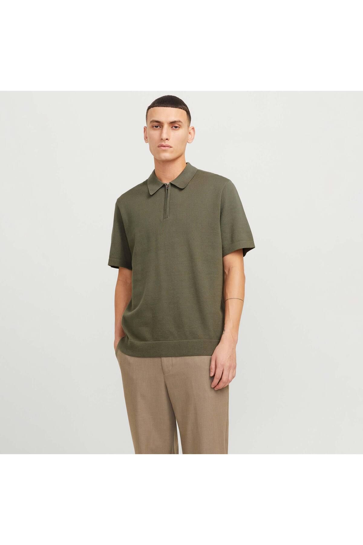 تیشرت جک اند جونز 12271401-TEAL