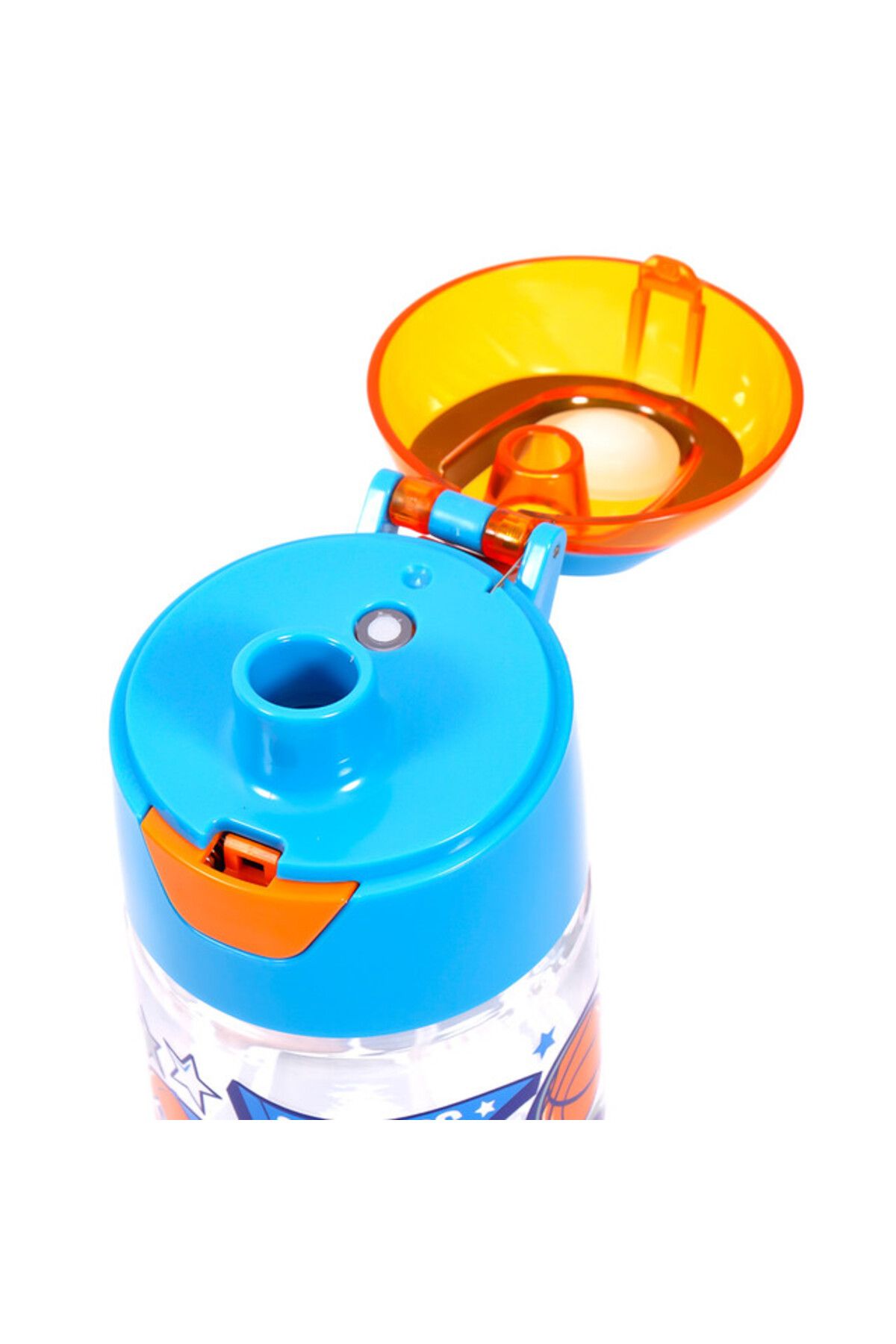 Eazy Kids-Tritan Water Bottle w / Spray, Soccer - Blue, 750ml 7
