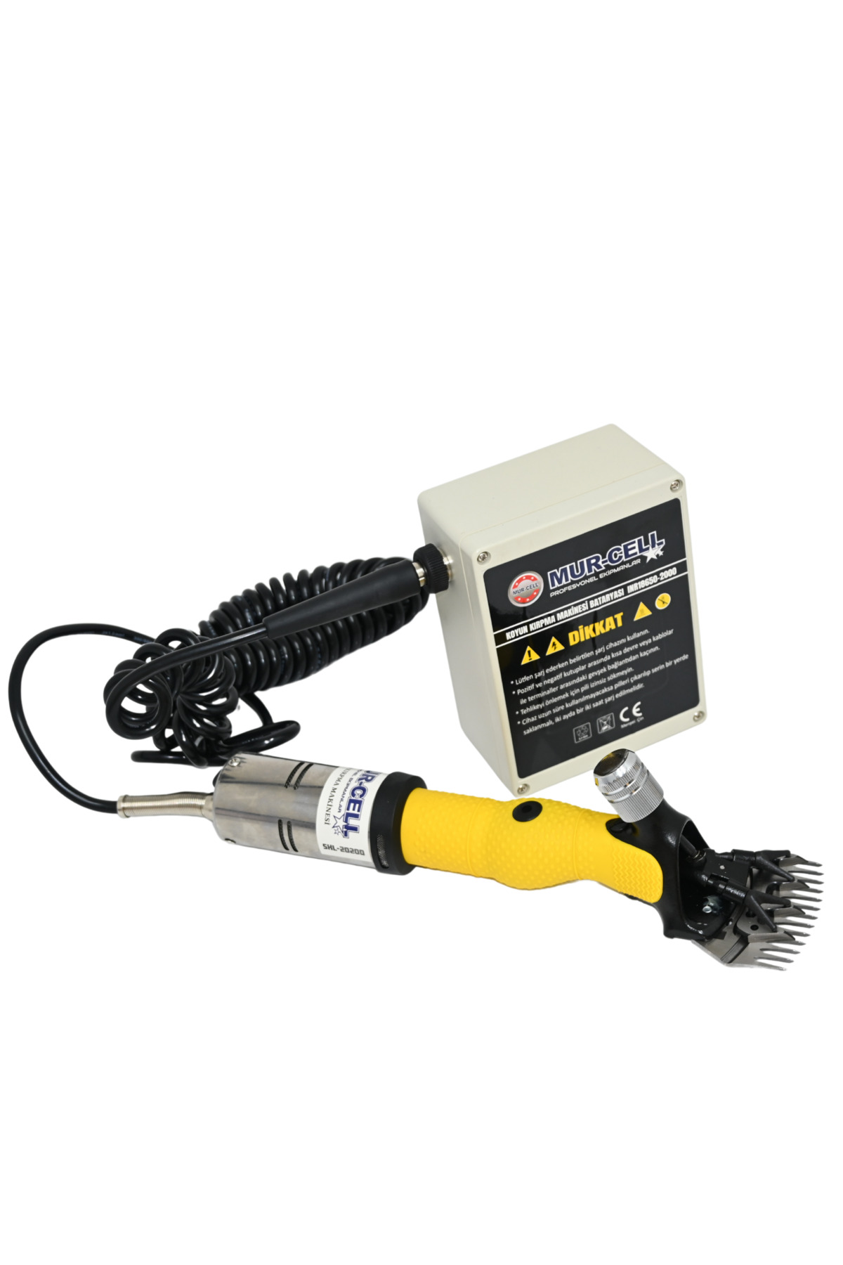 Mur-Cell Sxl 2020d 450watt Şarjlı Koyun Kırpma Makinesi Yedek