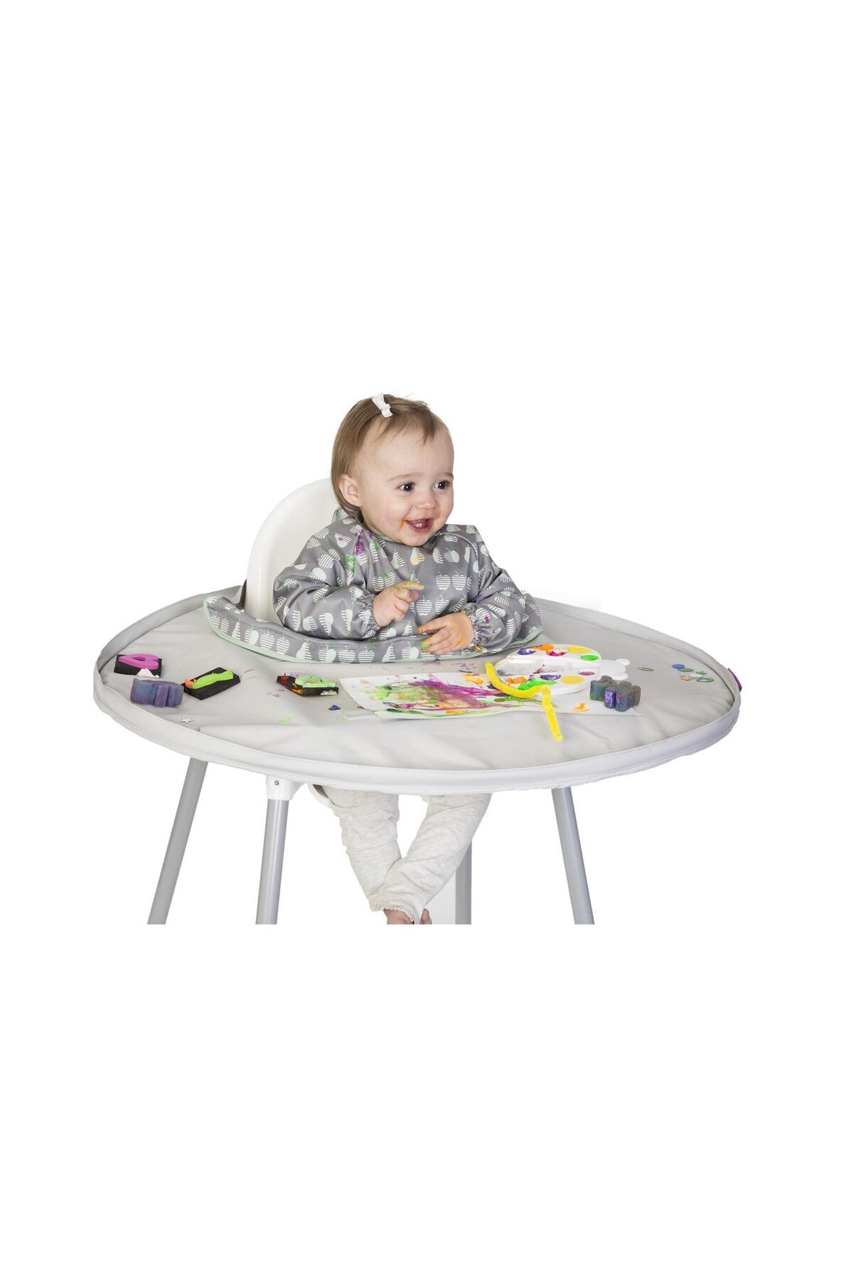 Tidy Tot-Kit hranire - Baveta si tava (Fructe Vesele) 2
