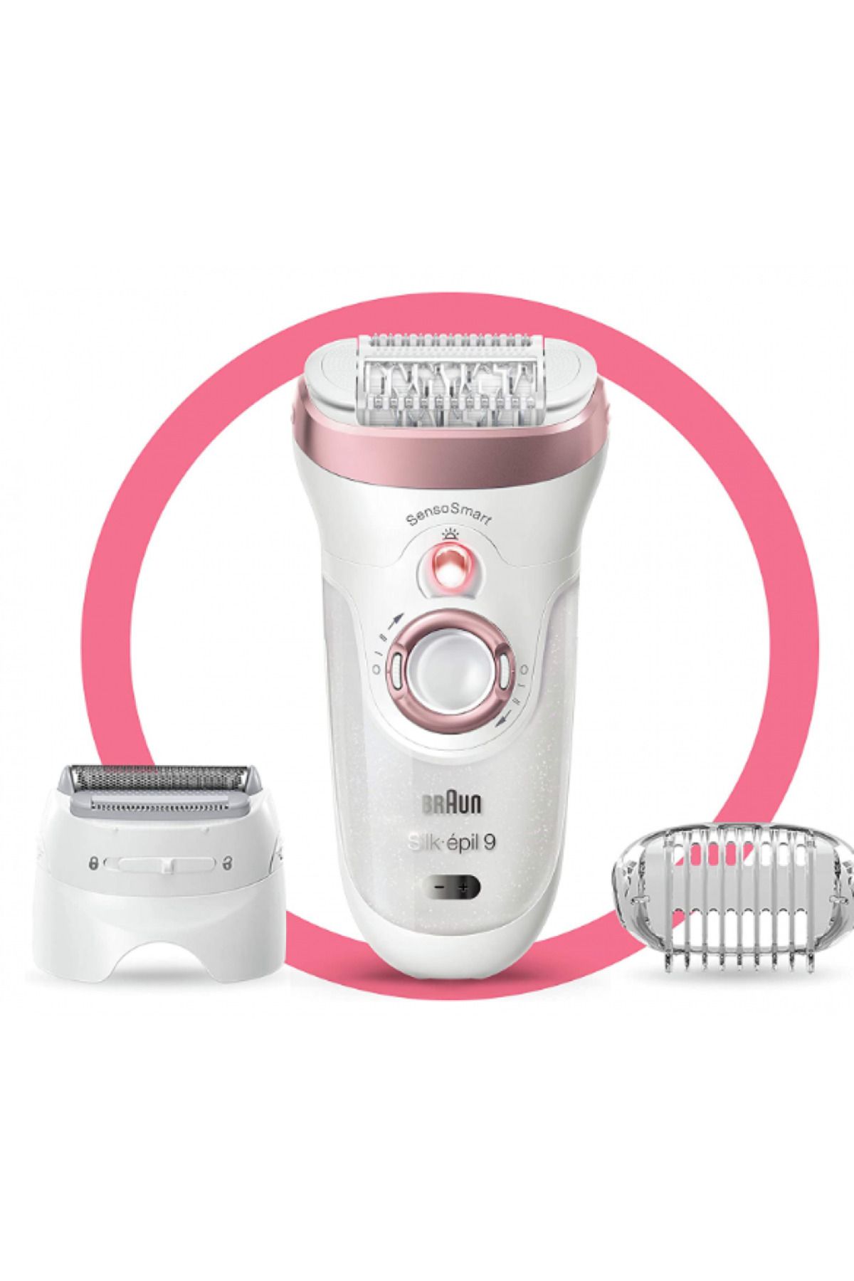 Braun-Braun Silk-Épil 9 9-720 Epilator - Rechargeable Ladies Shaver & Trimmer 1