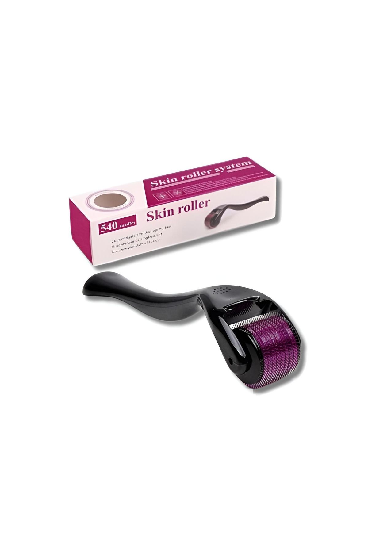 TrendFulla Genel Markalar Titanyum Uçlu 540 iğneli Derma Roller 0.5mm iğne
