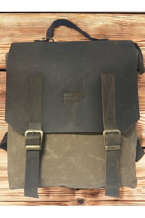 Old Cotton Vintage Kanvas Su Geçirmez Design Unisex Laptop Bölmeli Gezi Okul ...