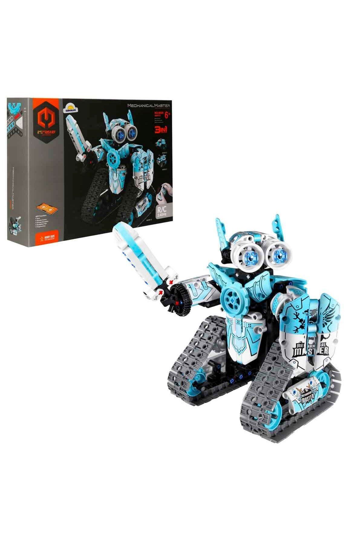 PopŞeker-Build 3 Different Your Own Remote Control Robots with 398 Pieces 2