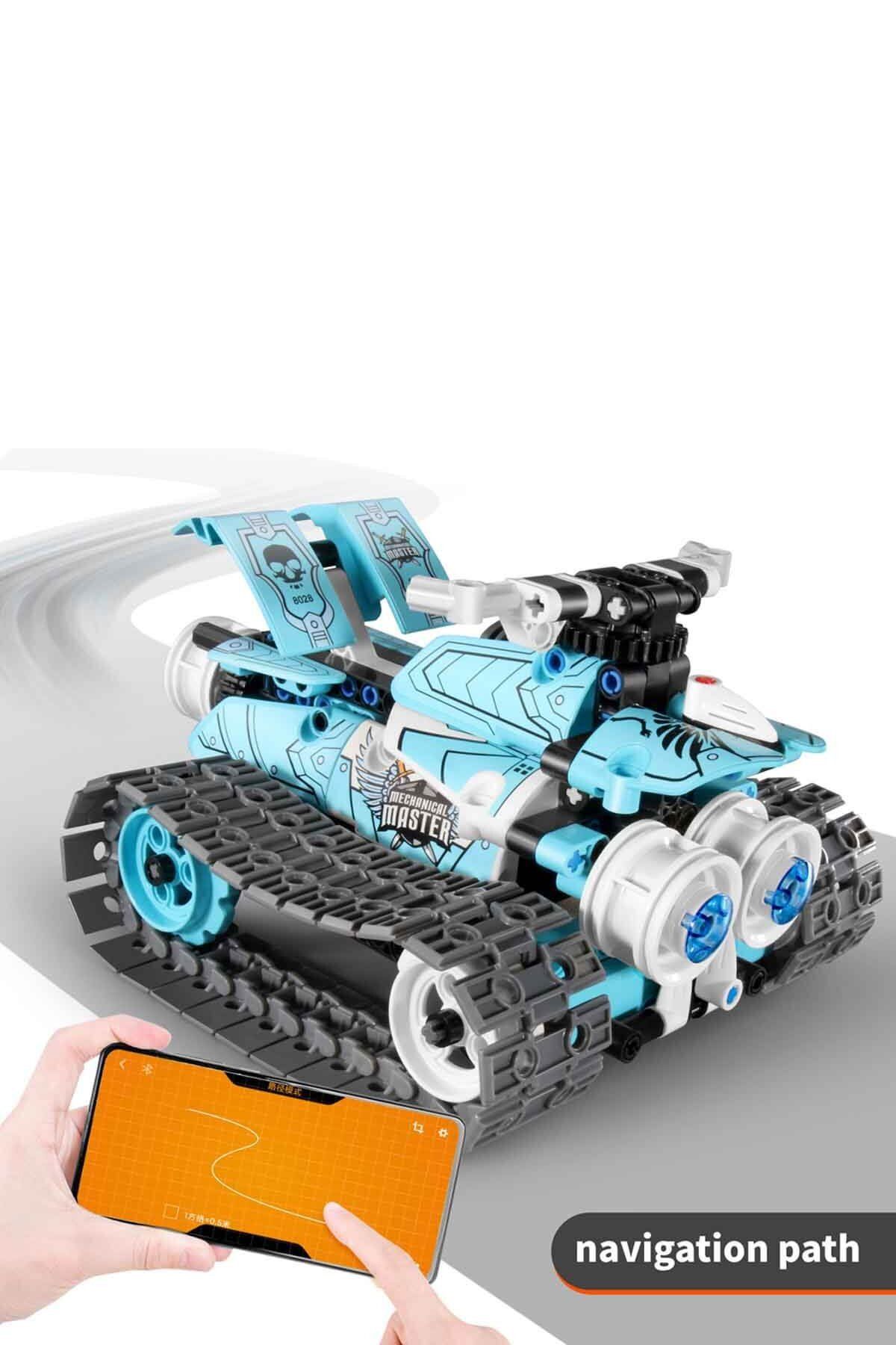 PopŞeker-Build 3 Different Your Own Remote Control Robots with 398 Pieces 7