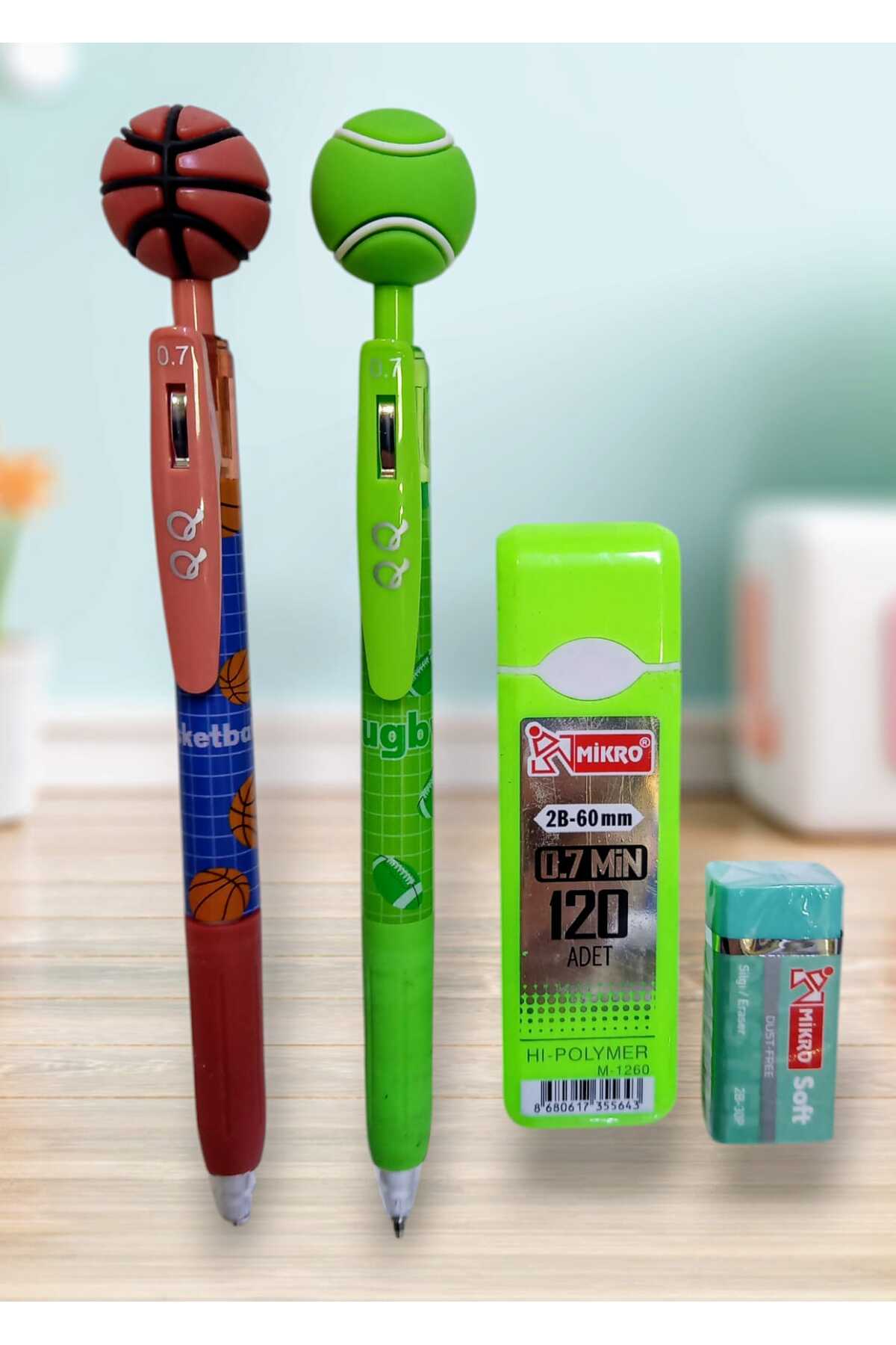 izmir yazici servis 2 Li Versatil 0.7 Uçlu Kurşun Kalem 120 Li Uç Ve ...