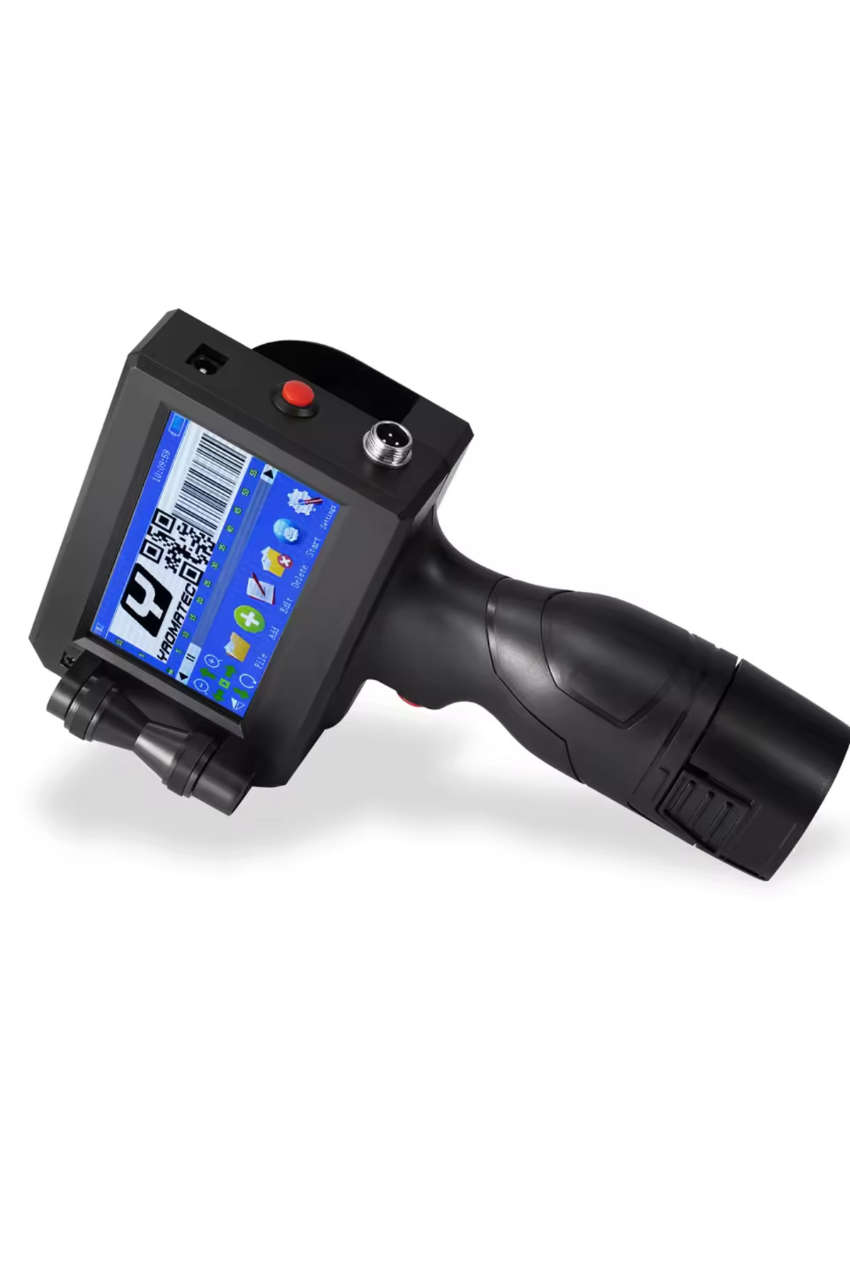 YAOMATEC TÜRKÇE DİL INKJET YAZICI EL TİPİ SERİ BASIM BARKOD LOGO