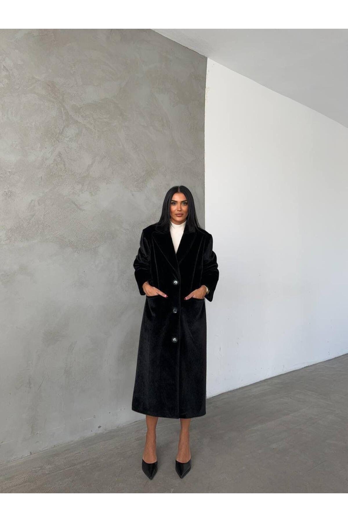 SELVİLERBUTİK  TAY TÜYÜ PALTO - Görsel 2
