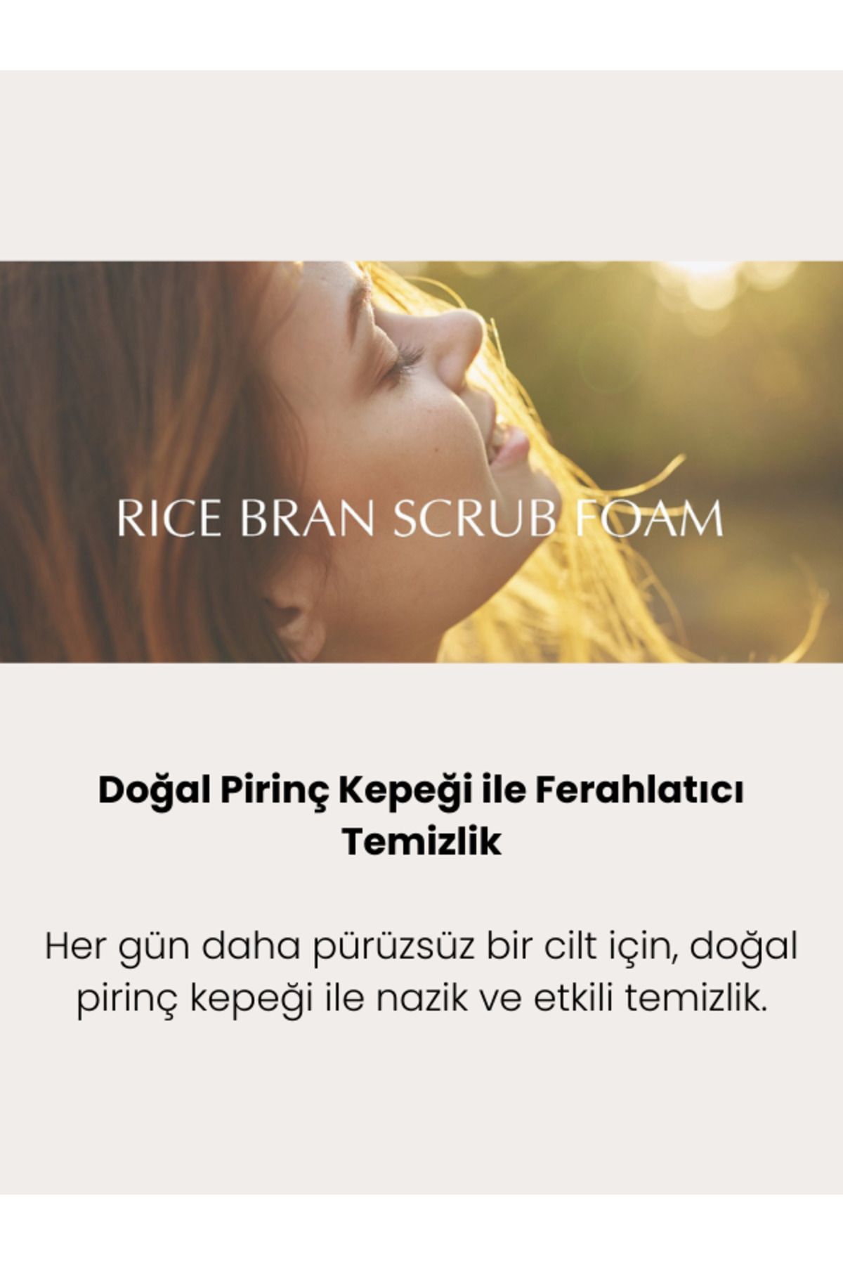 MIDHA-Rice Bran Scrub Foam |   150 ml Essence Foam Cleanser 3