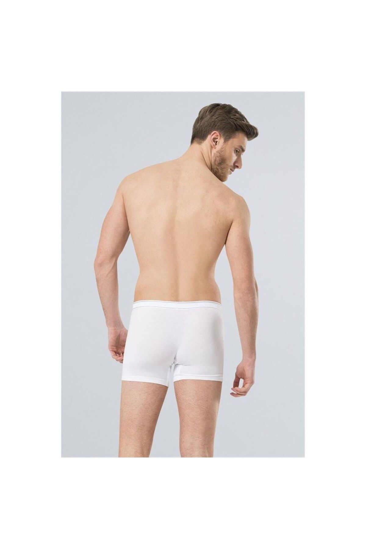 TÜREN-Boxeri albi din Lycra 174 4