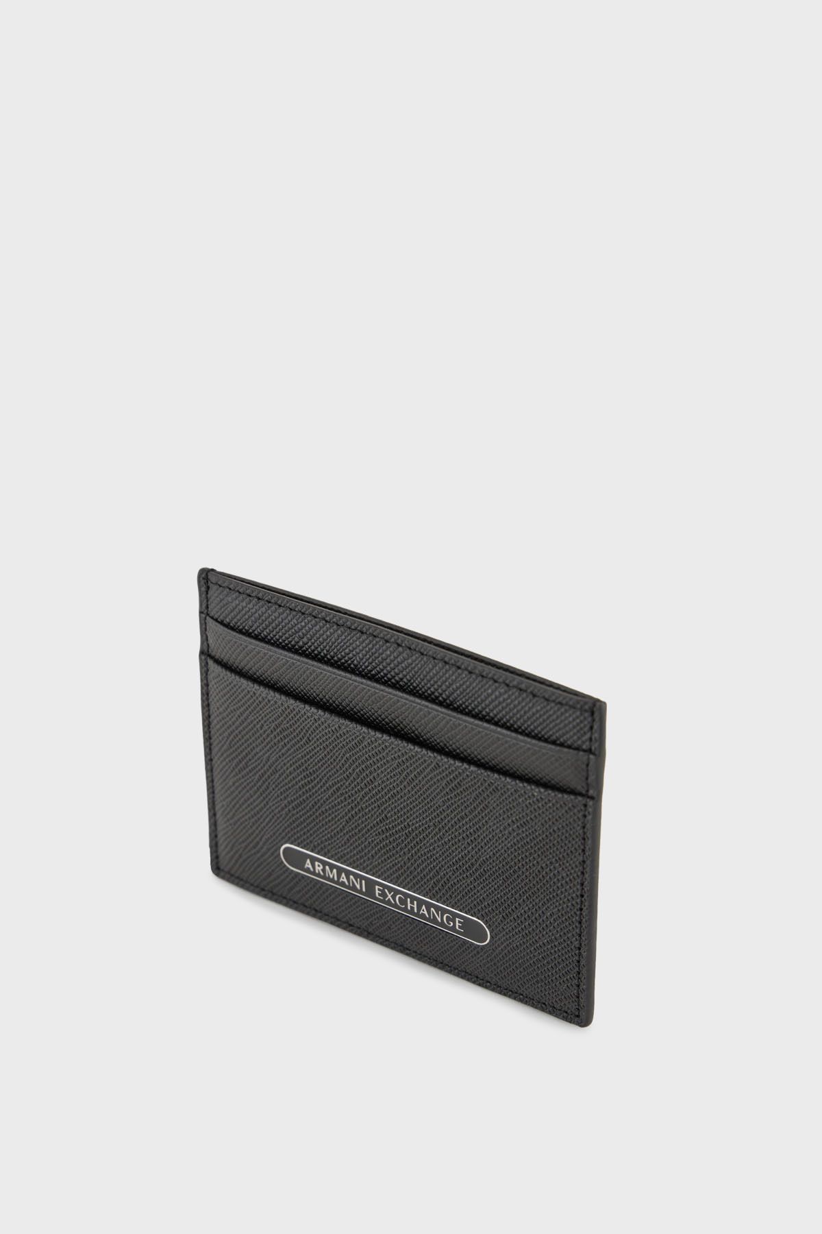 کارت دار مردانه آرم چرمی اصلی مقدس XM000169 AF12702 UC001 Armani Exchange
