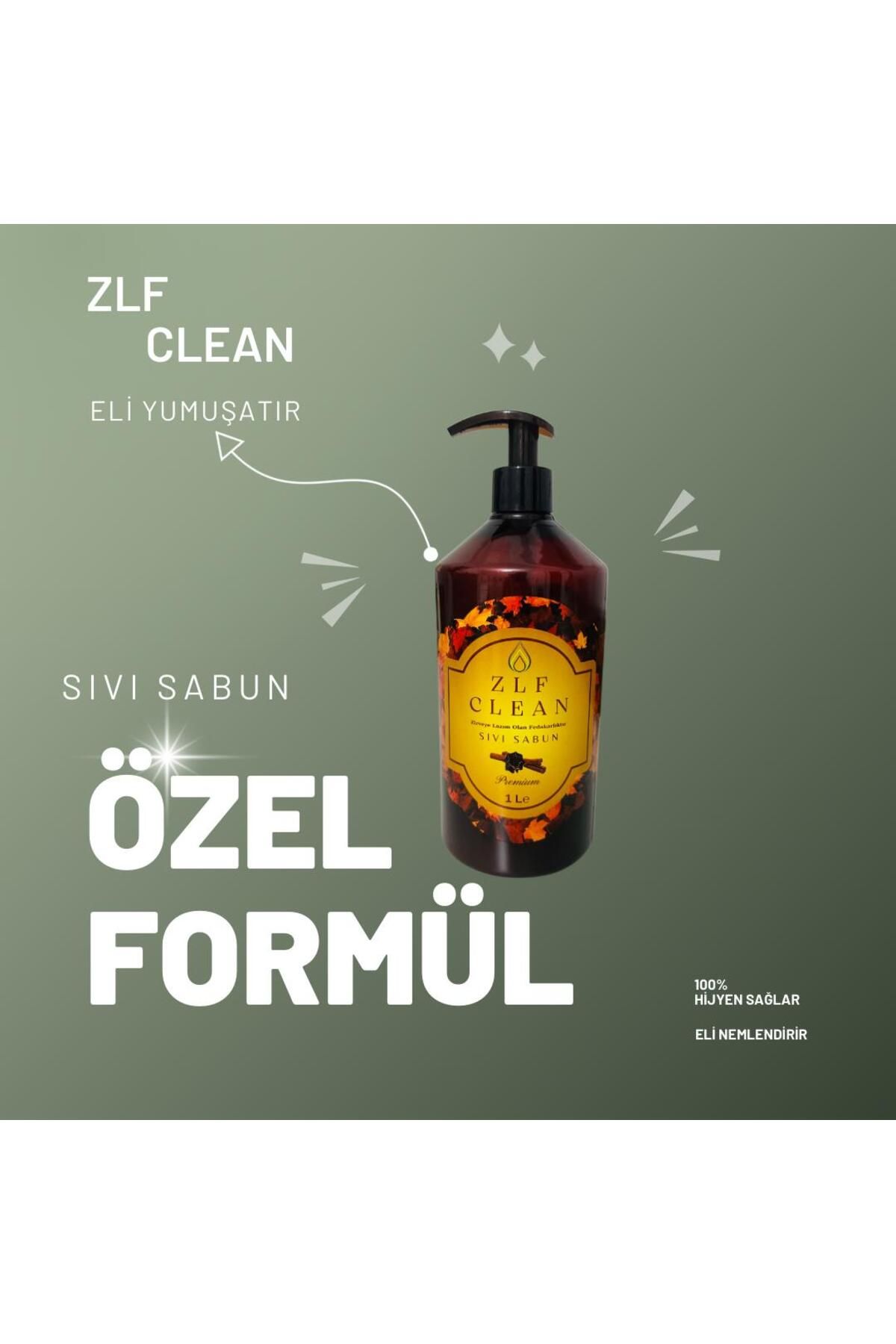 ZLFCLEAN Zlf Clean Sıvı Sabun (1 LİTRE)