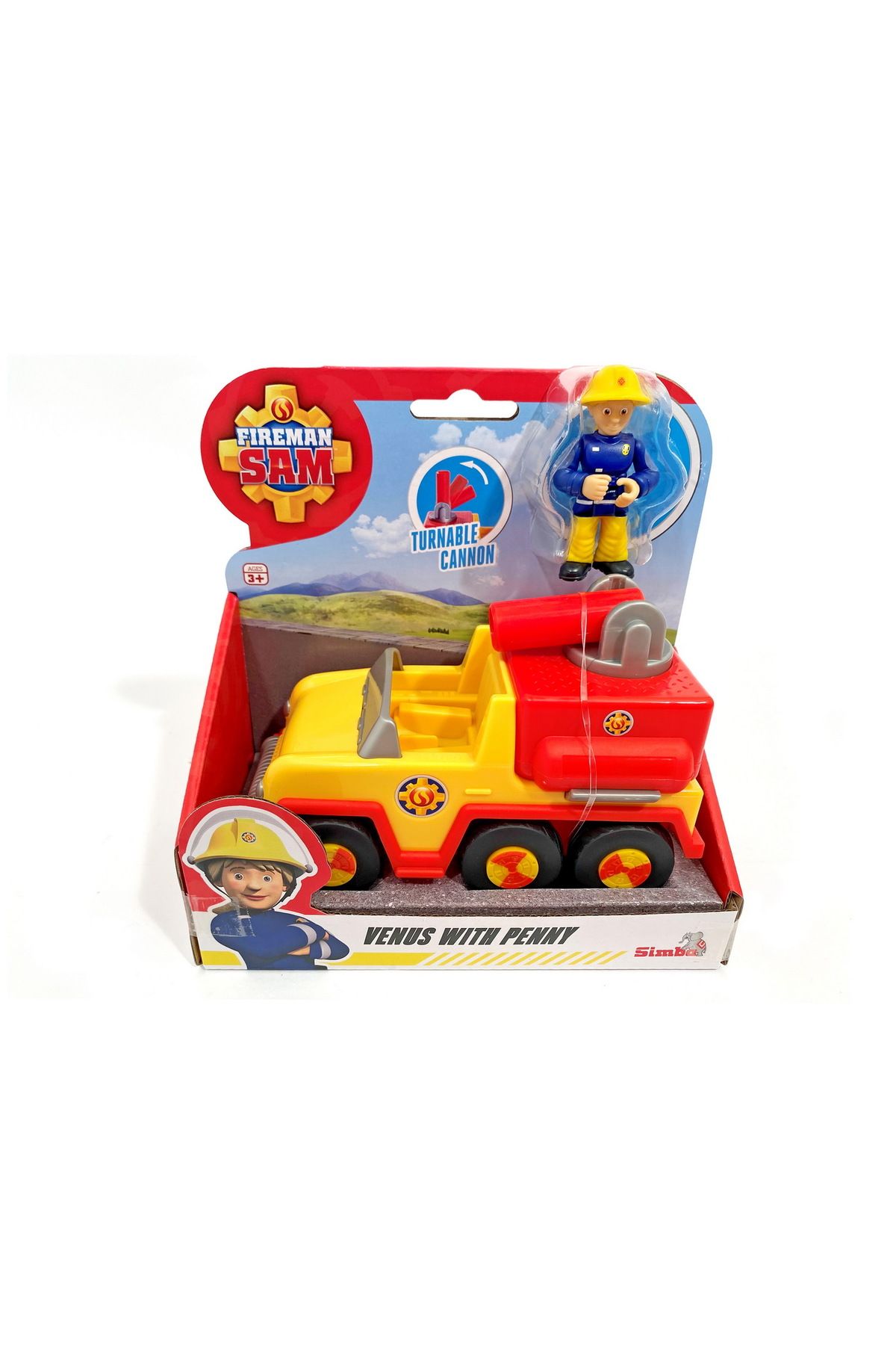 Simba Pompierul Sam Vehicul Venus Si Figurina Penny - One Size