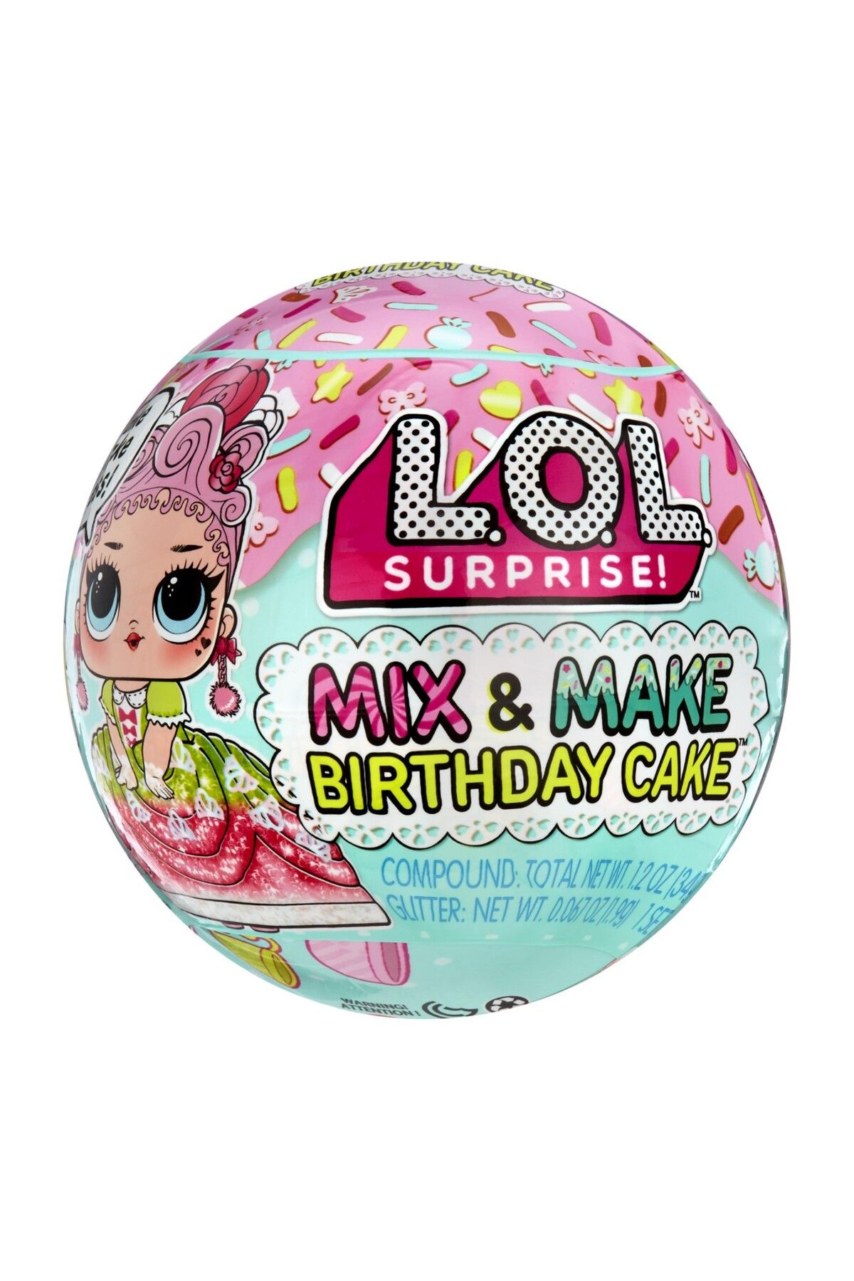 MGA Laugh Out Loud. Surprinde! Mix&make Cake De Animer Papusa Tots - One Size