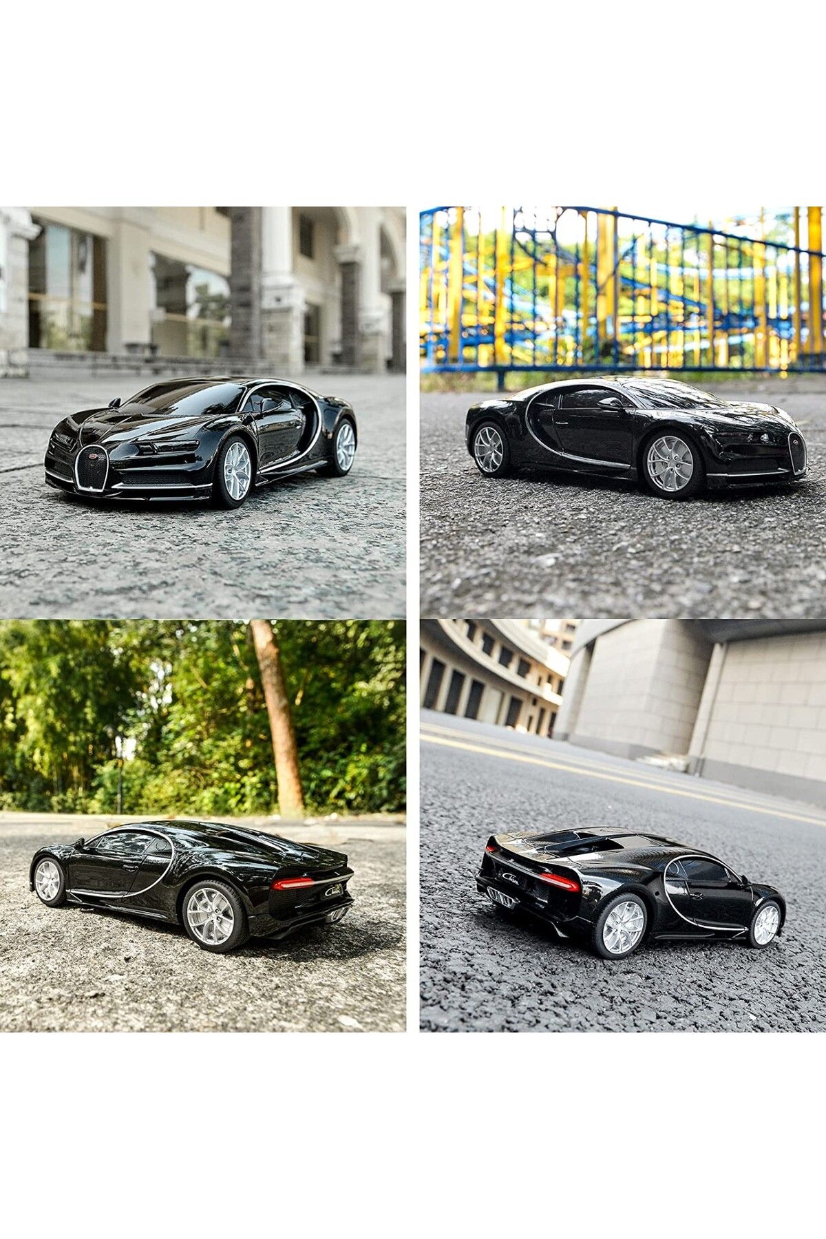 Rastar-ΤΗΛΕΚΑΤΕΥΘΥΝΟΜΕΝΟ ΑΥΤΟΚΙΝΗΤΟ BUGATTI CHIRON ΜΑΥΡΟ ΚΛΙΜΑΚΑ 1 ΕΩΣ 24 4