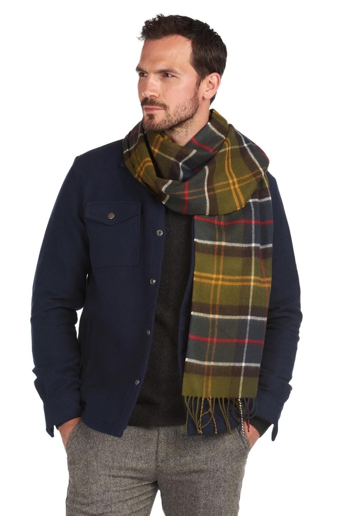 باربور روسری طرح‌دار یاکسلی مدل Tn11 Classic Tartan