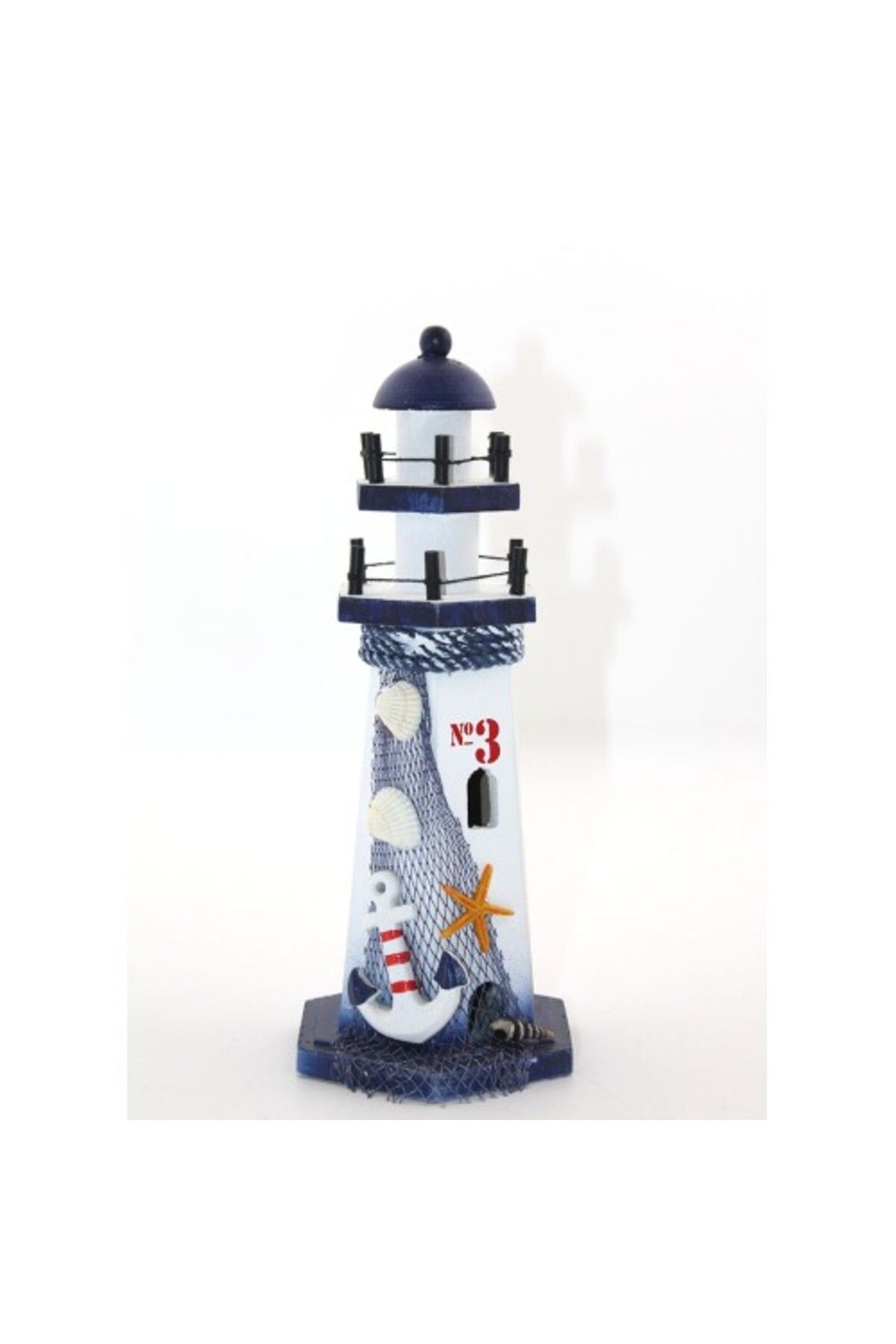 Mu Art Ahşap Ahşap Marin Deniz Feneri Model 9