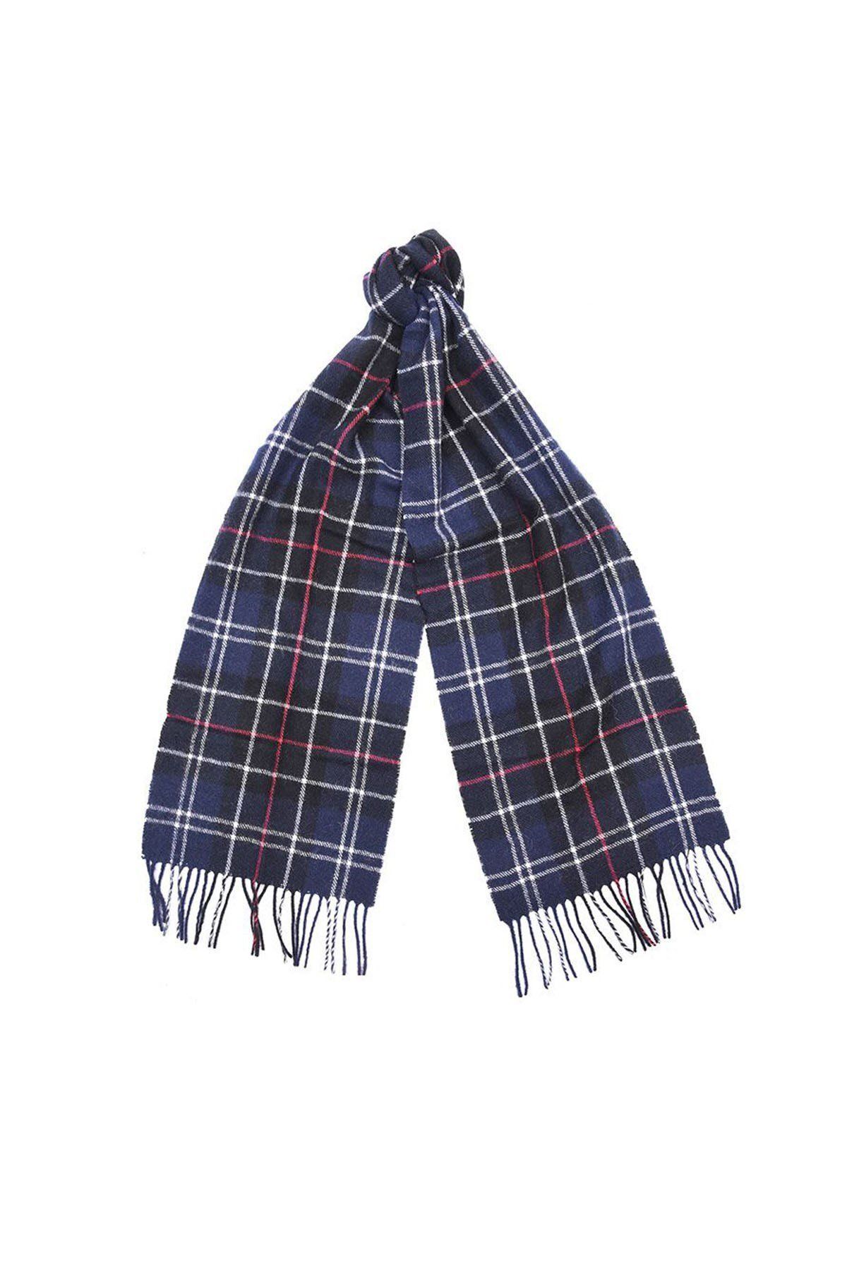 ست شال و کلاه بافتنی قرمز مردانه زنانه WOOL WEFT 100 ٪ بره NY11 NAVY Barbour